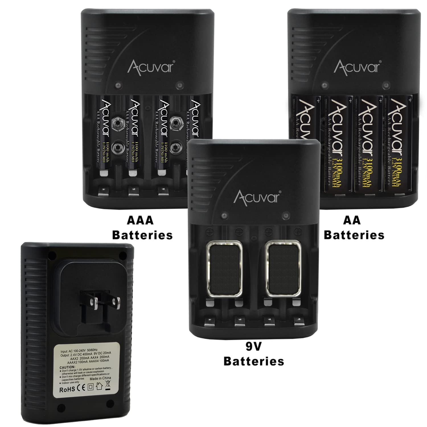 Acuvar 16MP Digital Camera Kit with Tripod - Perfect for Vlogging, Travel & Photography | Includes SD Card Reader, 4 AAA Batteries, Charger, 6-Slot Card Holder, Lens Cleaner & Carrying Case