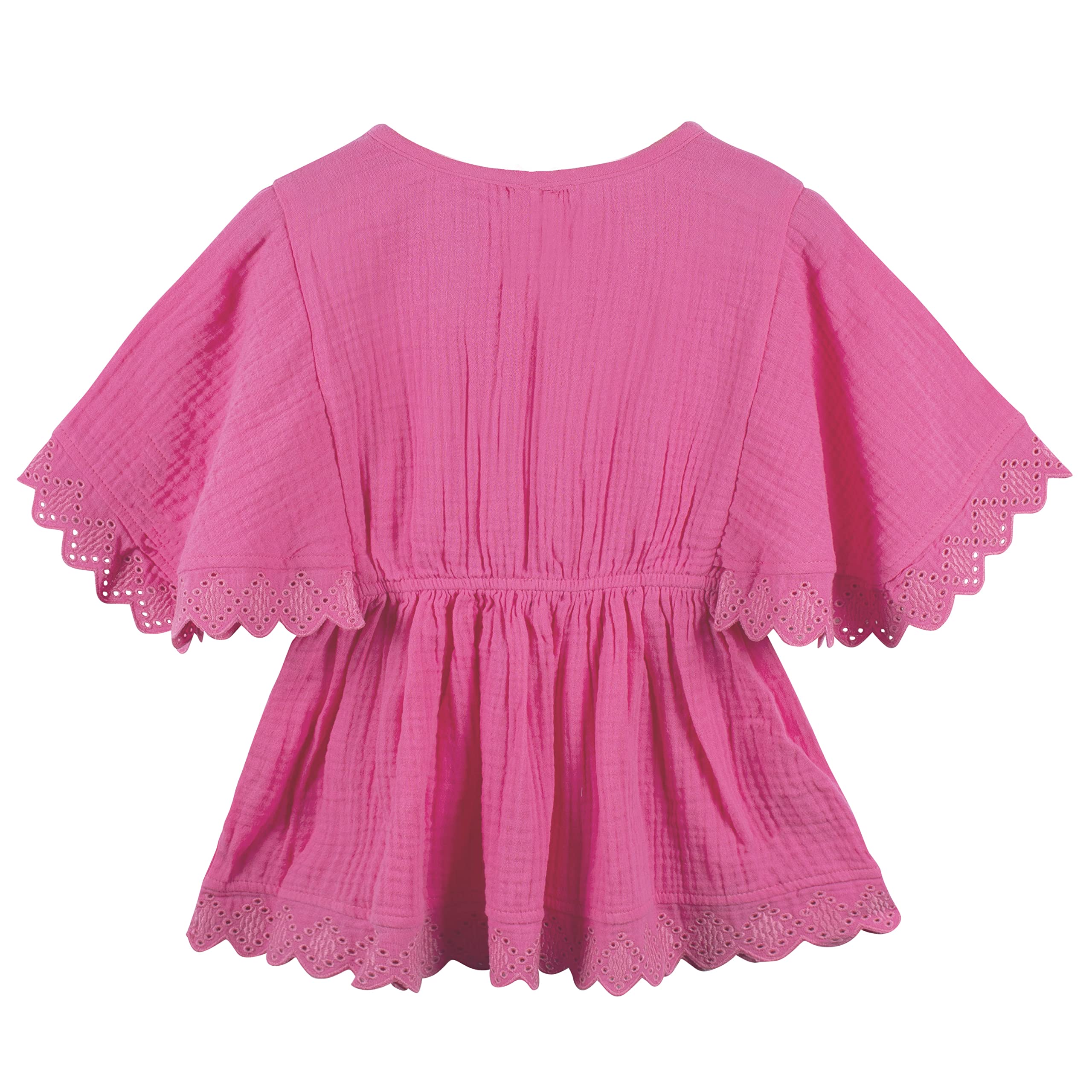 Gerber Baby Girls' Toddler Kaftan Swim Cover Up - UV Protection Beach Dress for Toddlers - Perfect for Pool, Beach & Summer Outings
