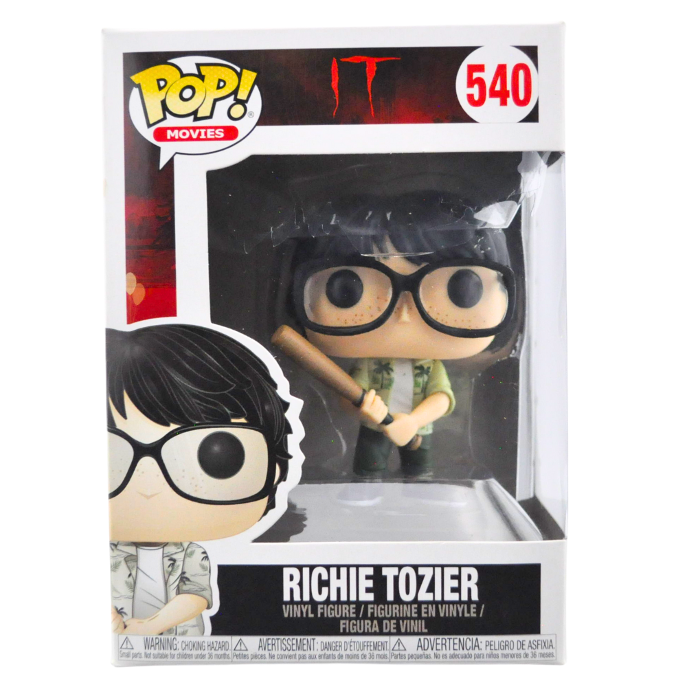 Funko Pop! Richie Tozier IT Movie Collectible Figure with Cracked Insert - Perfect for Horror Fans & Stephen King Collectors