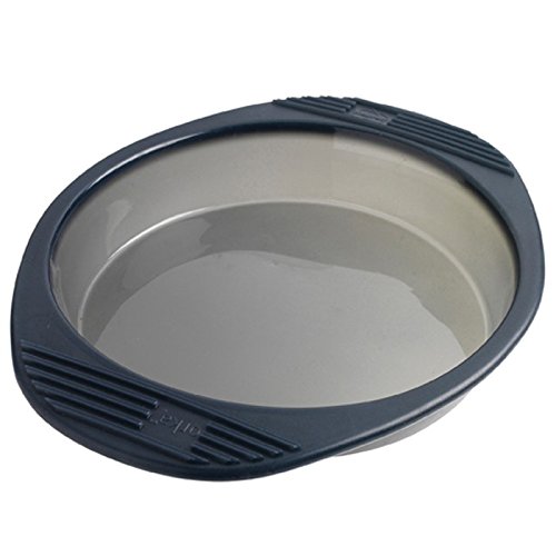 Mastrad 8-Inch Silicone Round Cake Pan - Non-Stick, Flexible & Durable Baking Mold for Perfect Cakes, Cupcakes & Desserts - Ideal for Home Baking, Parties & Holiday Treats