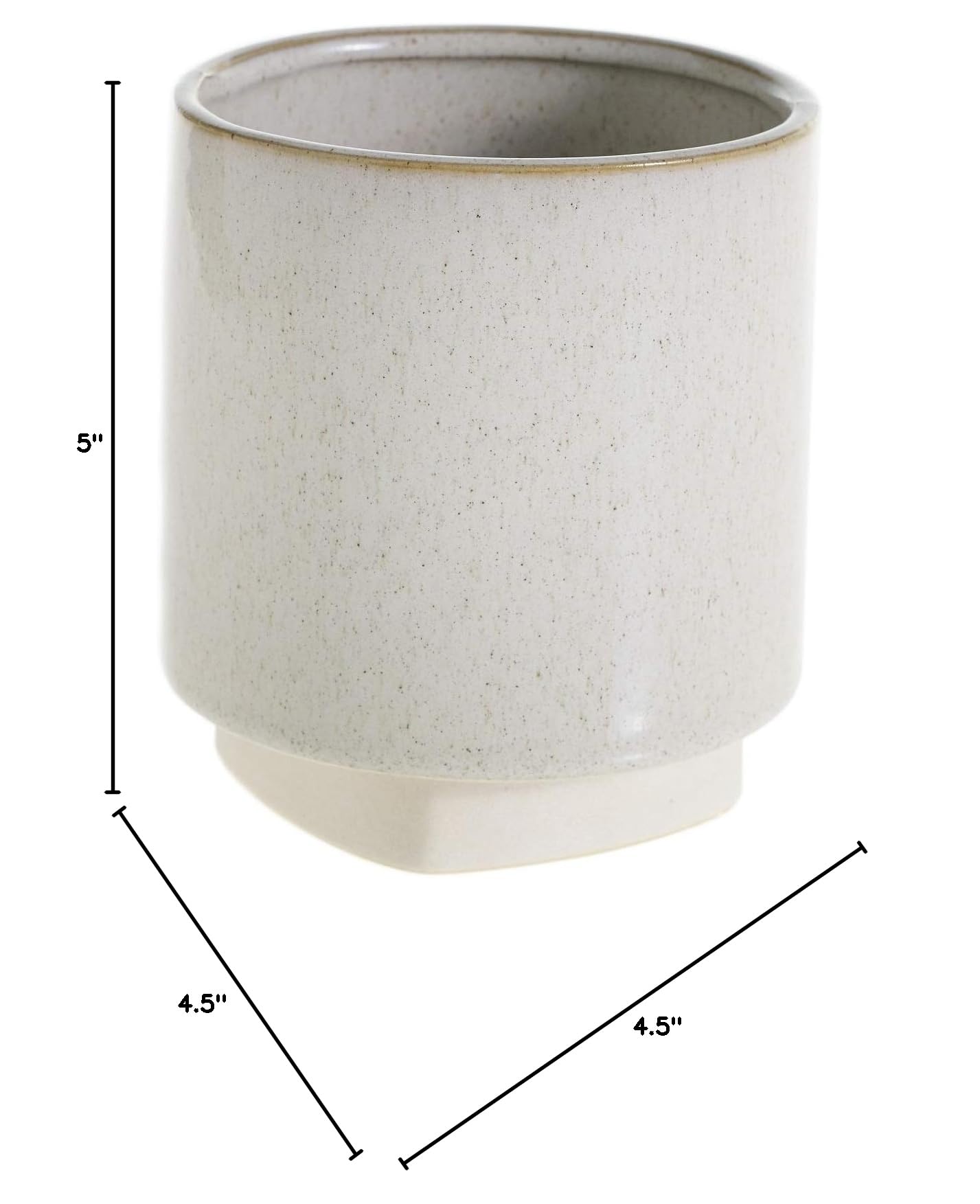 Elegant White Ceramic Vase for Wedding & Home Decor
