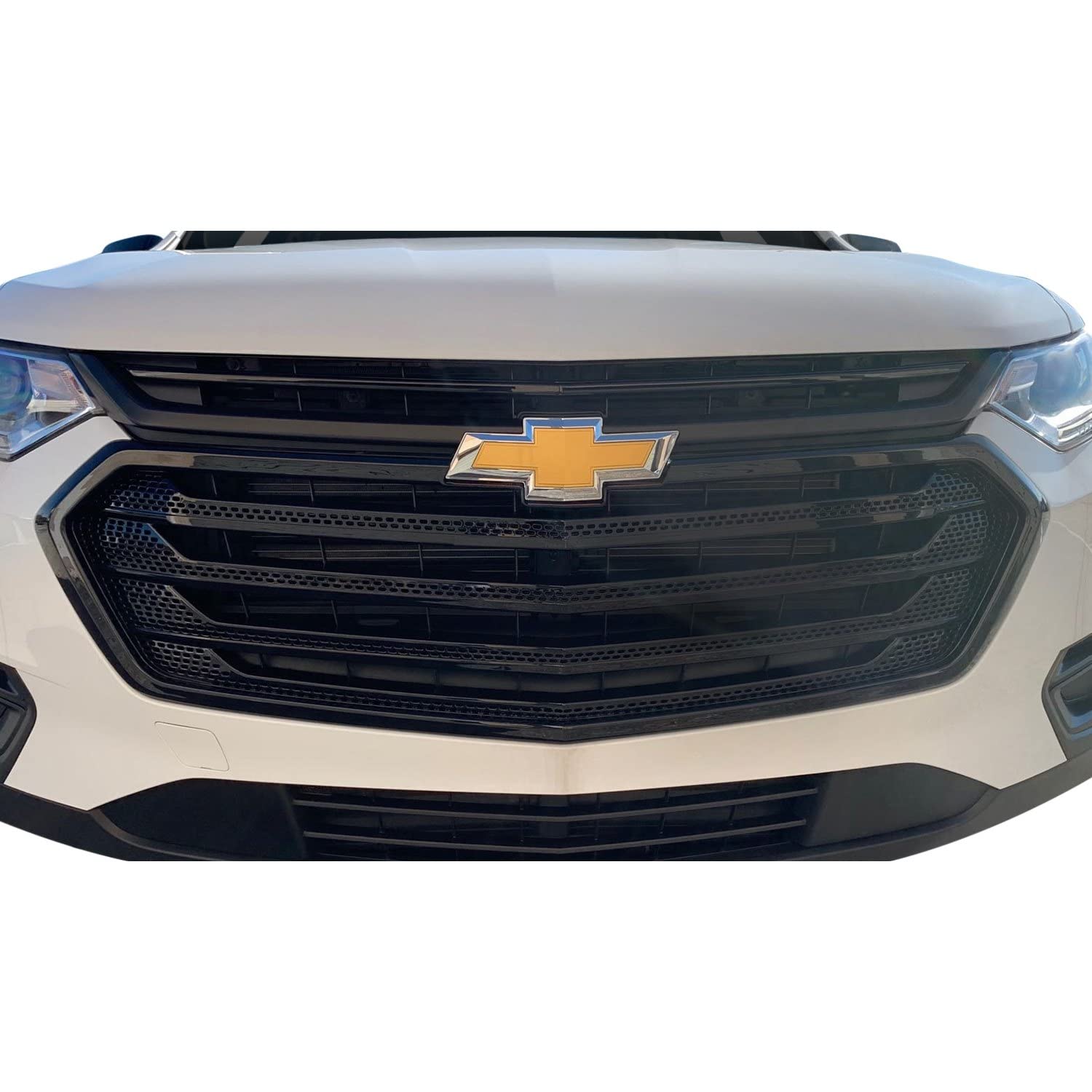 SES Trims - 2-Piece Gloss Black Main Grille for Car Front Bumper Replacement & Customization | Perfect for Auto Upgrades & Performance Vehicles