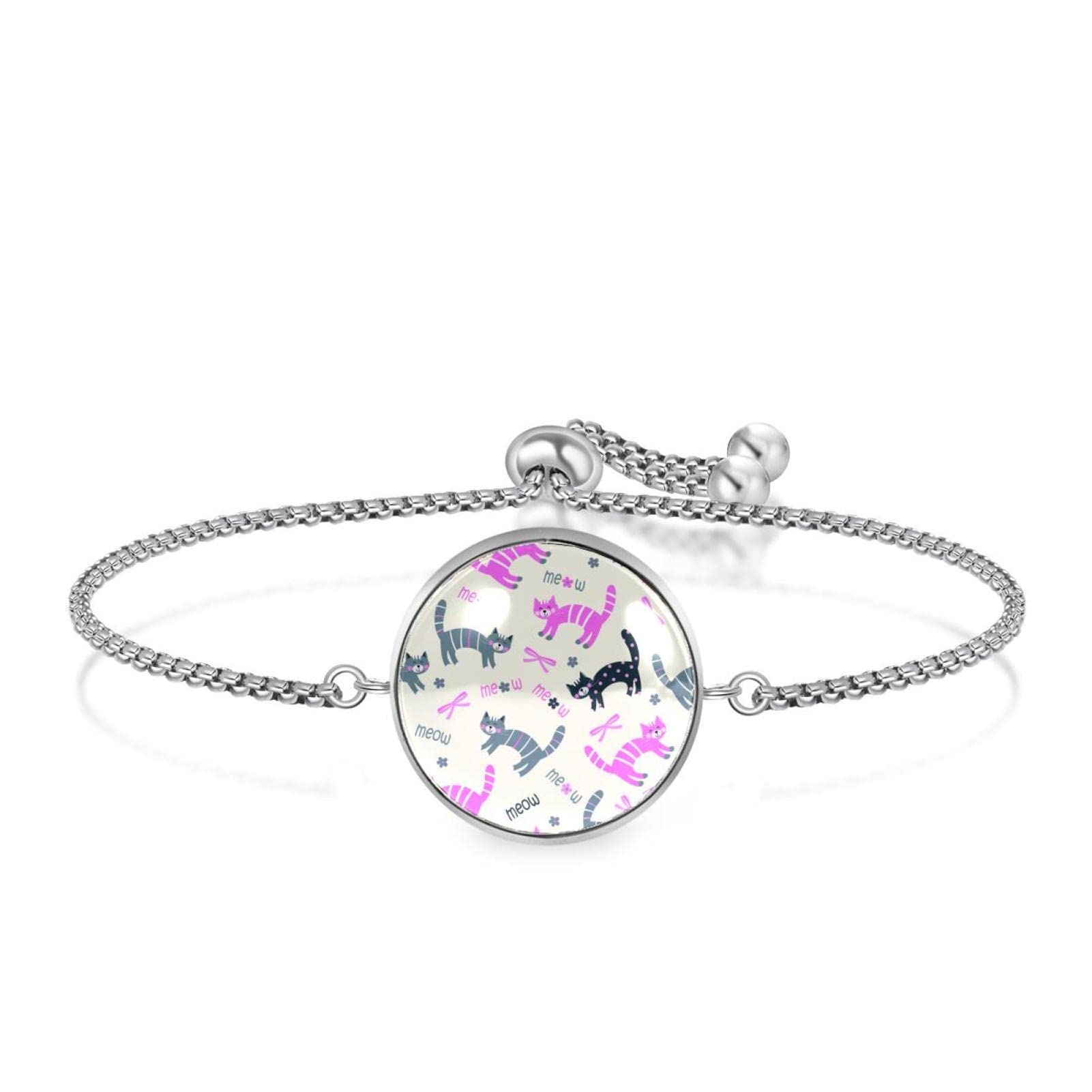 Cute Chihuahua Dog Expandable Bangle Bracelet for Women - Adjustable Pet Lover Jewelry Gift for Christmas, Birthday, Valentines Day | Perfect for Dog Moms, Animal Lovers & Fashion Accessories