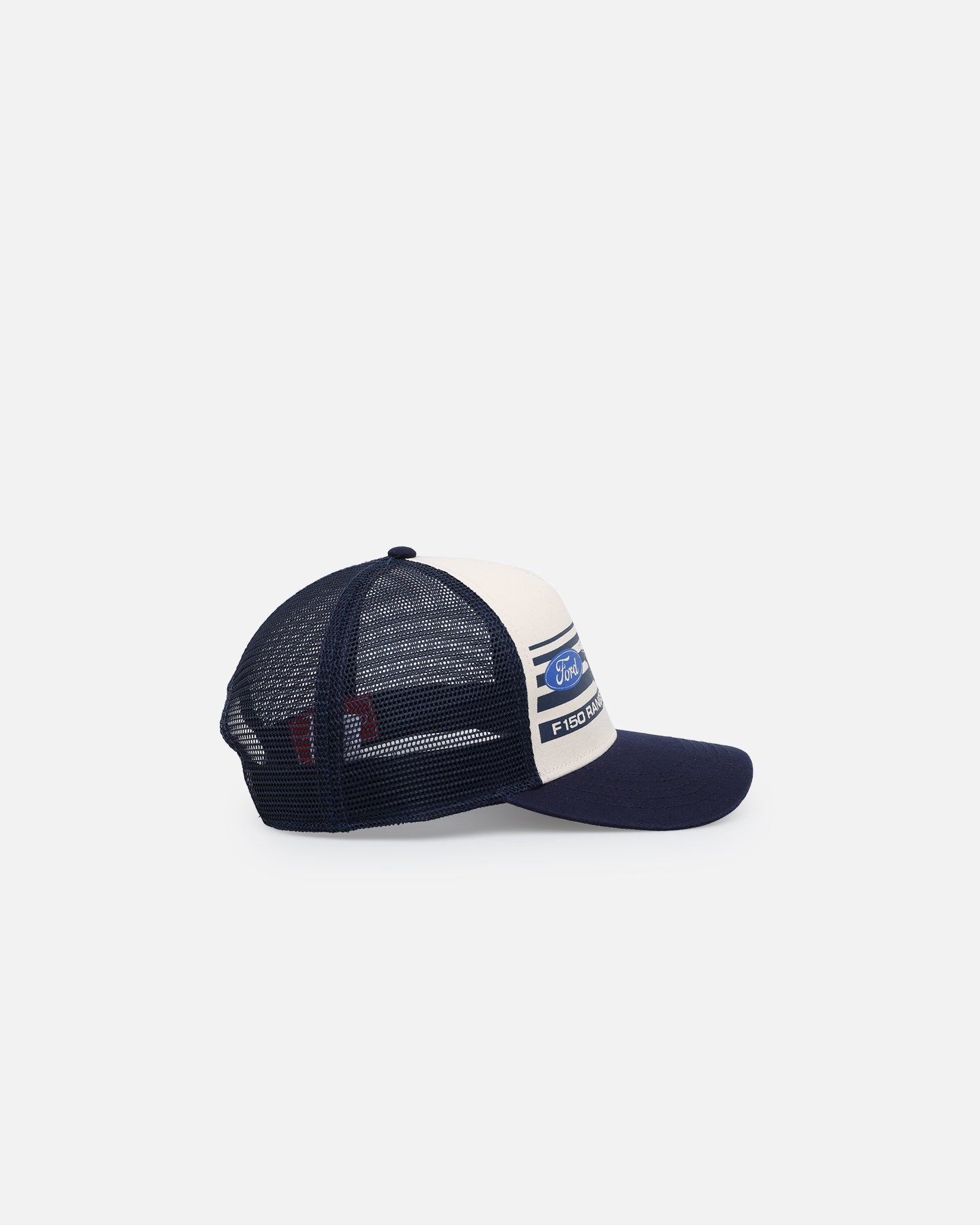 American Needle Sinclair Trucker Snapback Hat - Navy/Ivory Adjustable Snapback Cap for Men & Women - Perfect for Casual Wear, Sports & Outdoor Activities