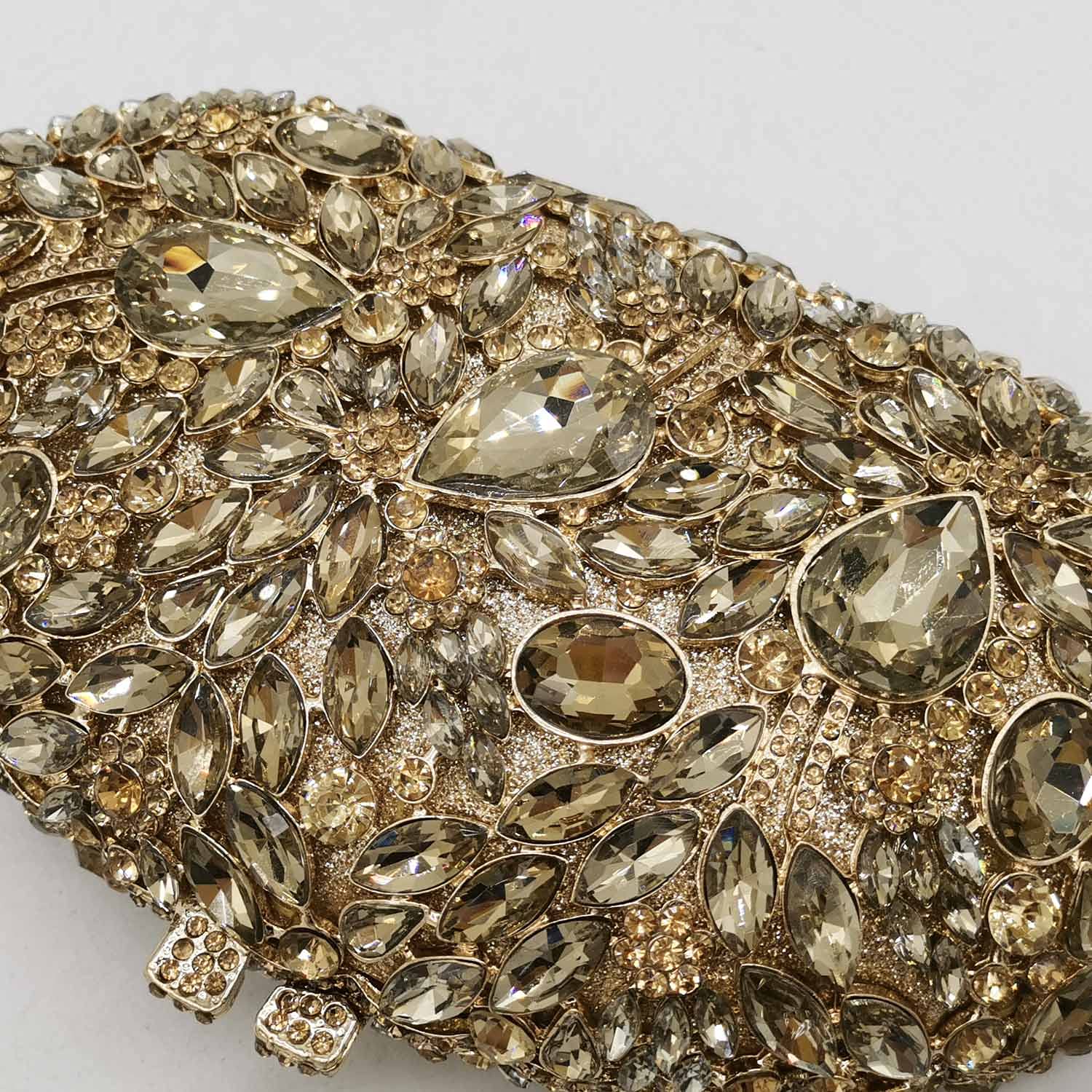 Elegant Rhinestone Crystal Clutch Purse for Women - Formal Evening Bag for Wedding, Prom & Party | Mini Handbag for Special Occasions & Gala Events