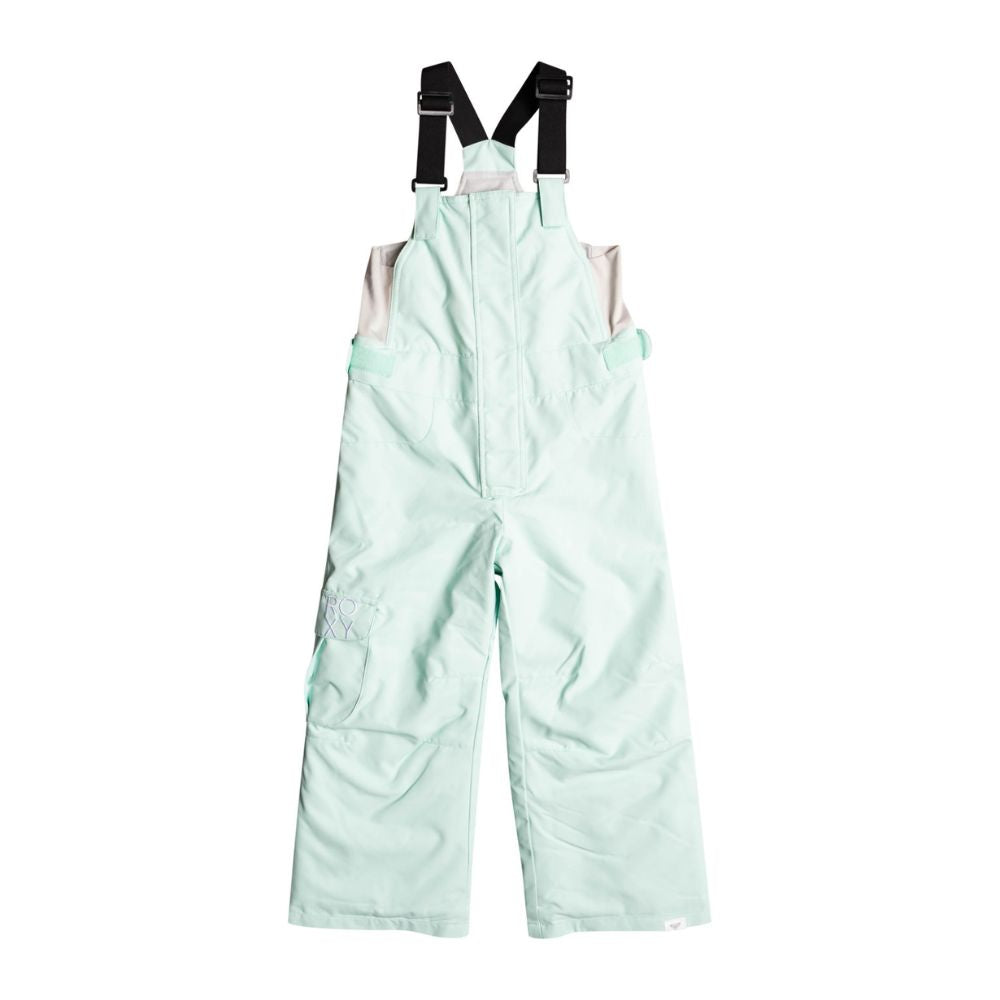Roxy Snowy Tale Girls Ski Jacket & Ski Pants Set - Waterproof Winter Snowsuit for Kids in Medieval Blue Neo/Aqua - Perfect for Skiing, Snowboarding & Outdoor Winter Activities