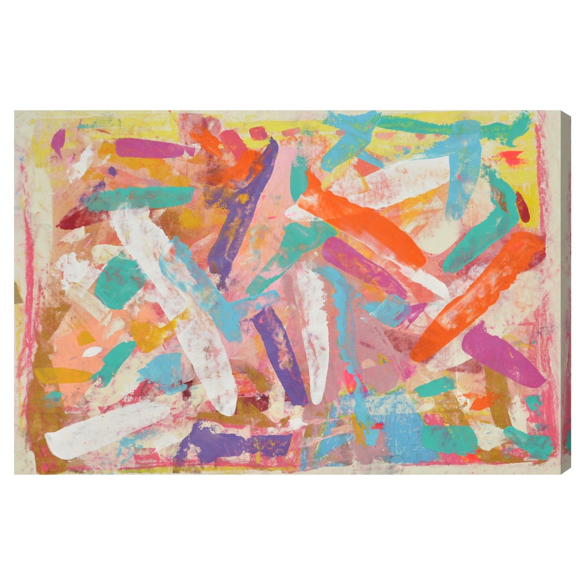 Abstract Wall Art Canvas Prints 'Confetti' - 45