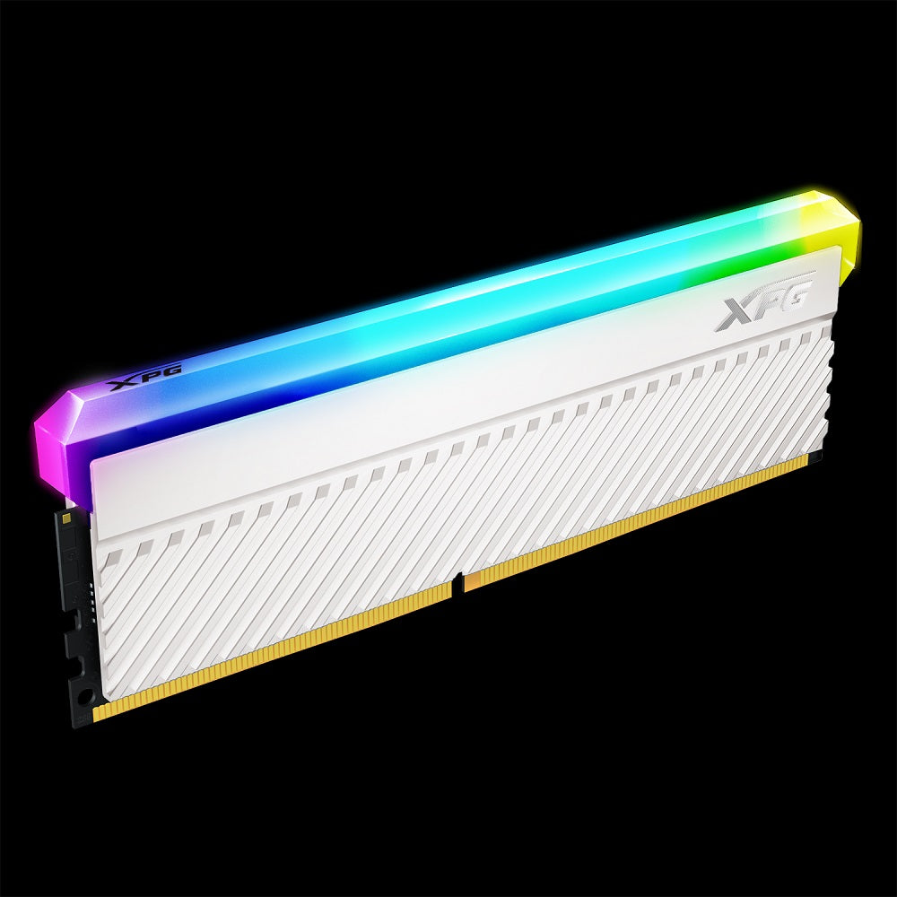 Adata XPG Spectrix RGB DDR4 3600MHz 32GB (2x16GB) Gaming RAM Kit - White & Black Options for PC Builds, Streaming & High-Performance Computing