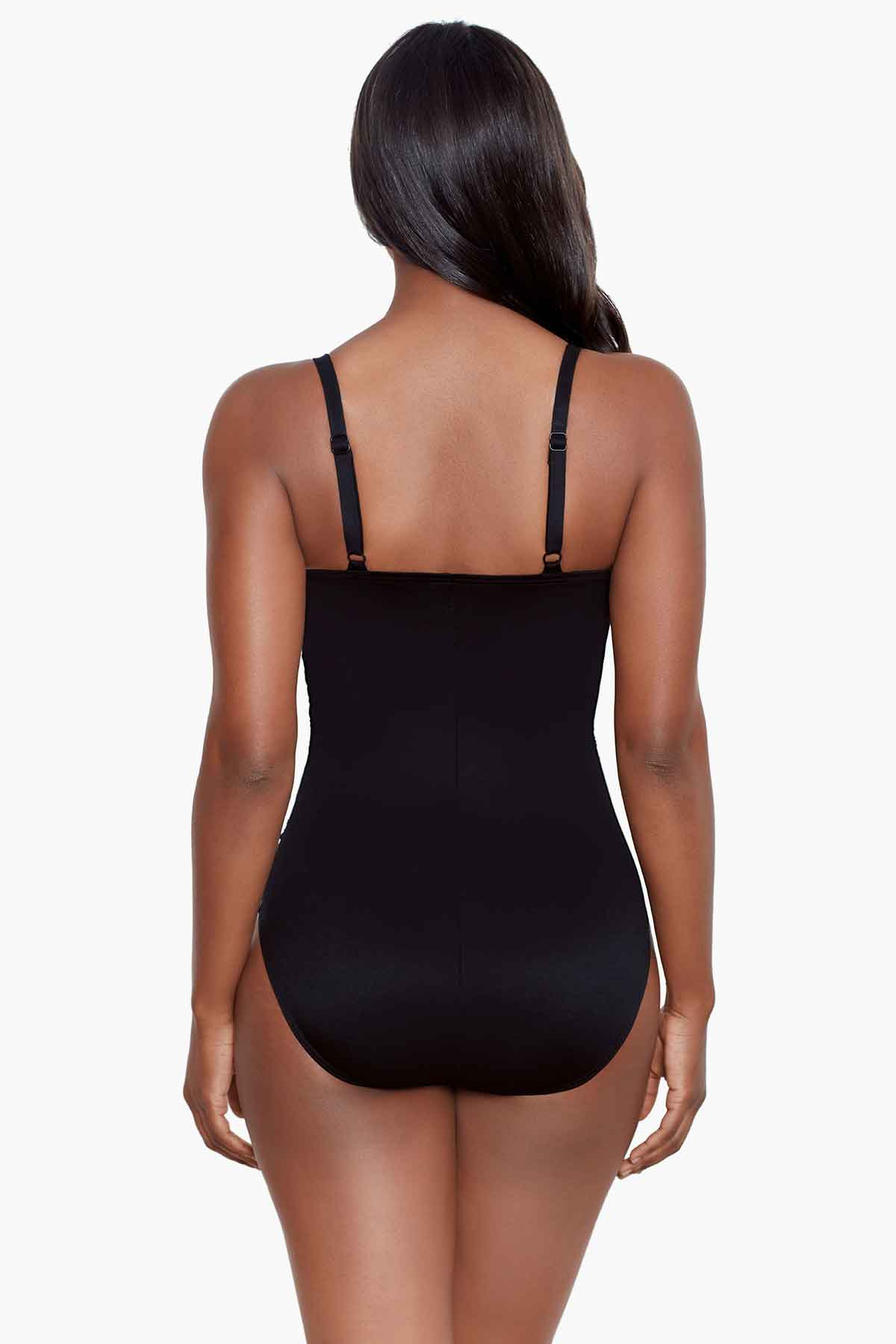 Mystique One Piece Swimsuit in Iridium - Stylish & Comfortable Women's Bathing Suit for Beach, Pool & Summer Vacations