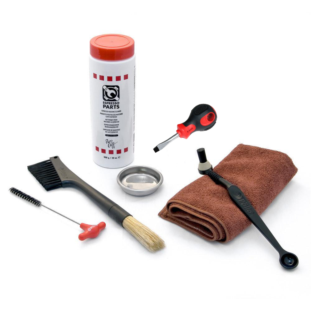 Premium Espresso Machine Cleaning Kit - Professional Descaler & Cleaning Tools for Coffee Makers - Perfect for Home Baristas & Coffee Shops