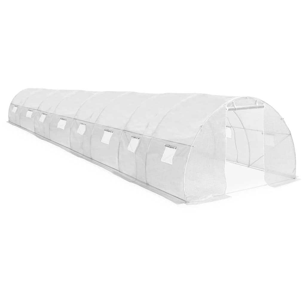 Walk-in Greenhouse Tent 387.5ft² - Large Outdoor Plant Protection Cover with Ventilation & Door - Ideal for Growing Fruits, Vegetables & Flowers - Perfect for Backyard Gardening, Urban Farming & Season Extension (472.4