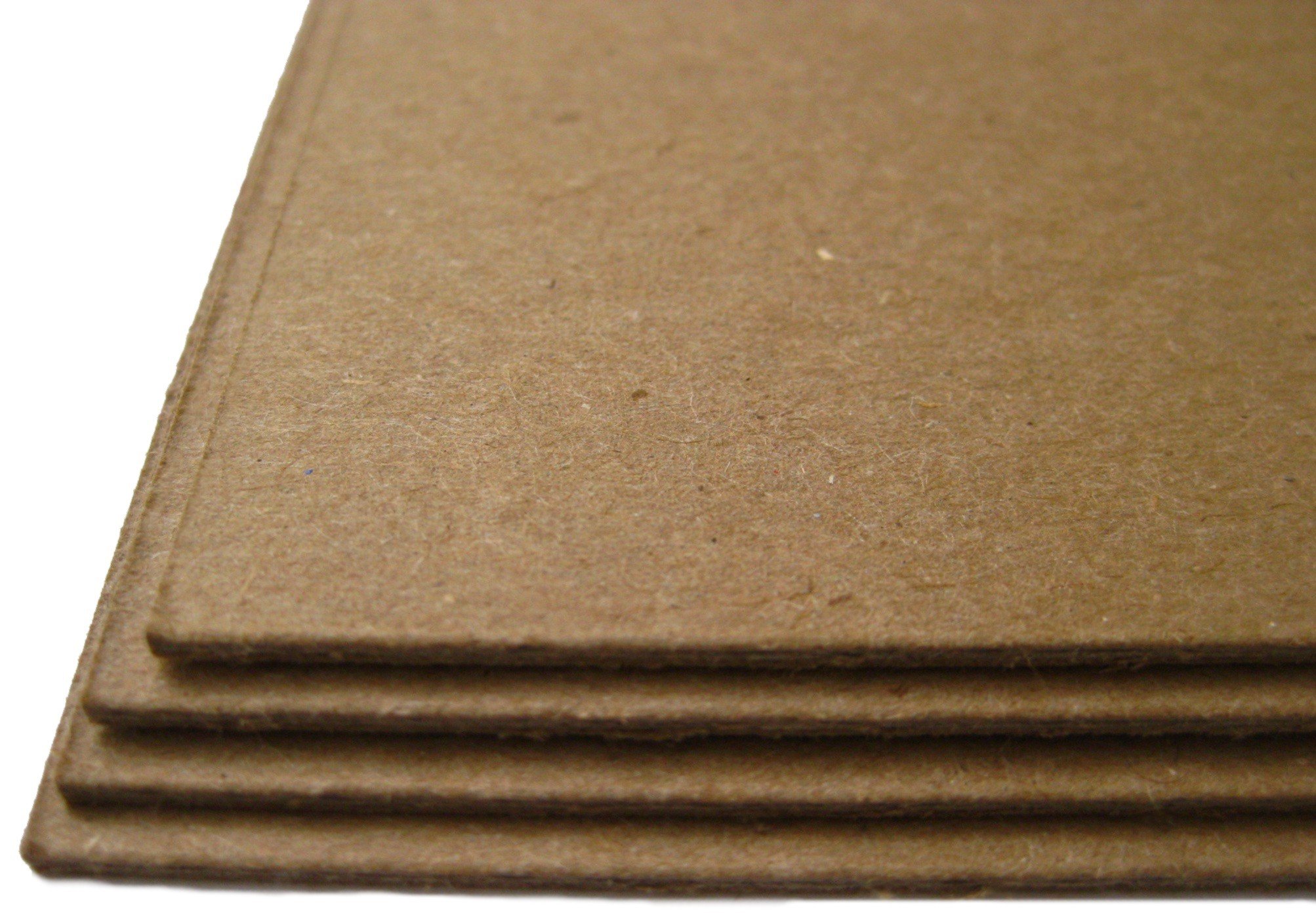 6x6 Inch 80pt Kraft Chipboard - 15 Sheets for Scrapbooks & DIY Crafts | Heavy Duty Paper Board for Journal Making