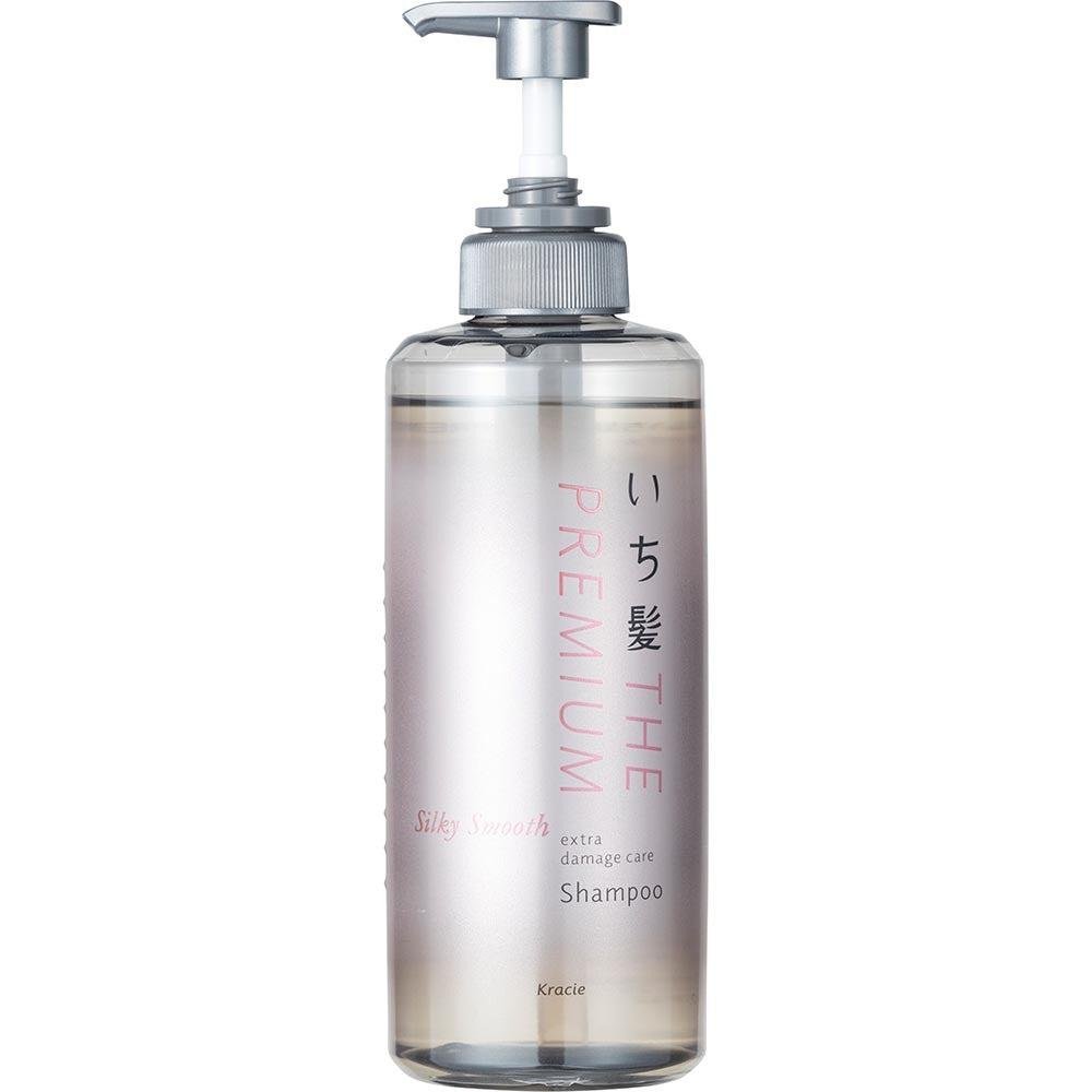 Premium Kracie Ichikami Silky Smooth Shampoo for Tangled Hair - 480ml Hydrating & Detangling Formula for Dry, Damaged Hair - Perfect for Daily Hair Care & Salon-Quality Results at Home