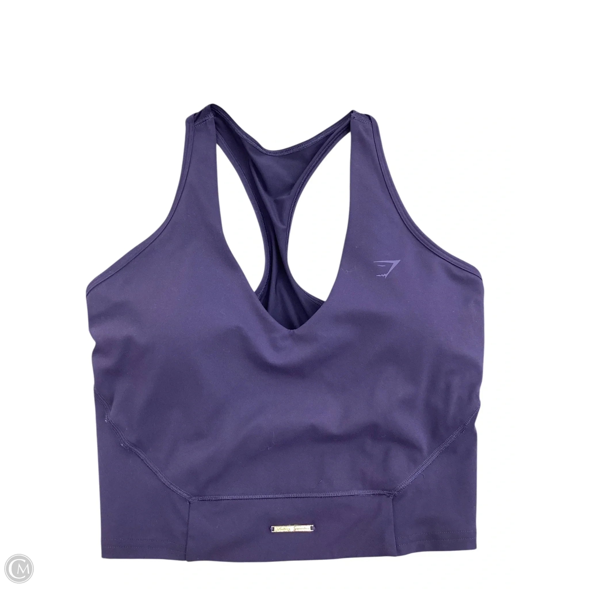 Gym Shark Purple Athletic Sports Bra Medium - High Impact Workout, Running, Yoga & Gym Training for Women