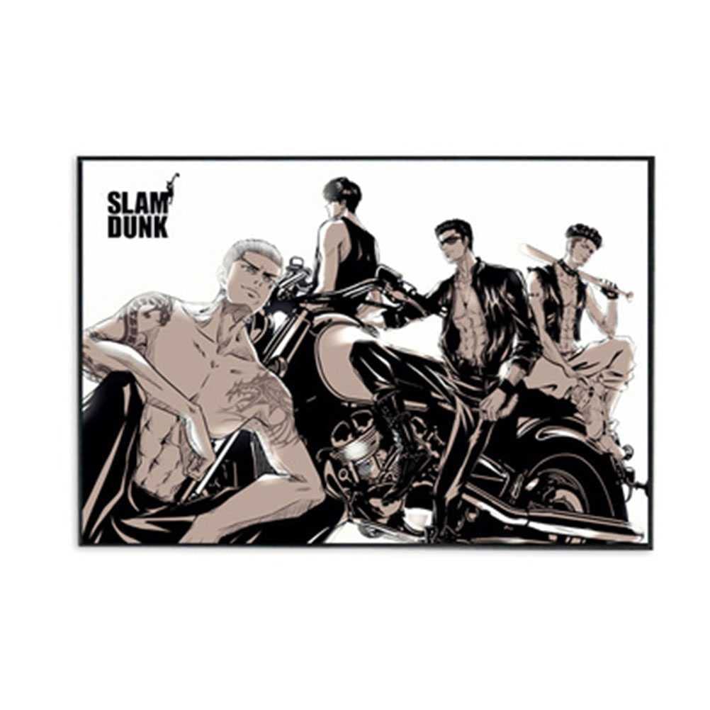 WENCY SLAM Dunk Anime Poster - High Quality Canvas Wall Art for Living Room, Bedroom & Club Decor - Anime Scroll Painting with Characters - Perfect for Anime Fans & Sports Enthusiasts
