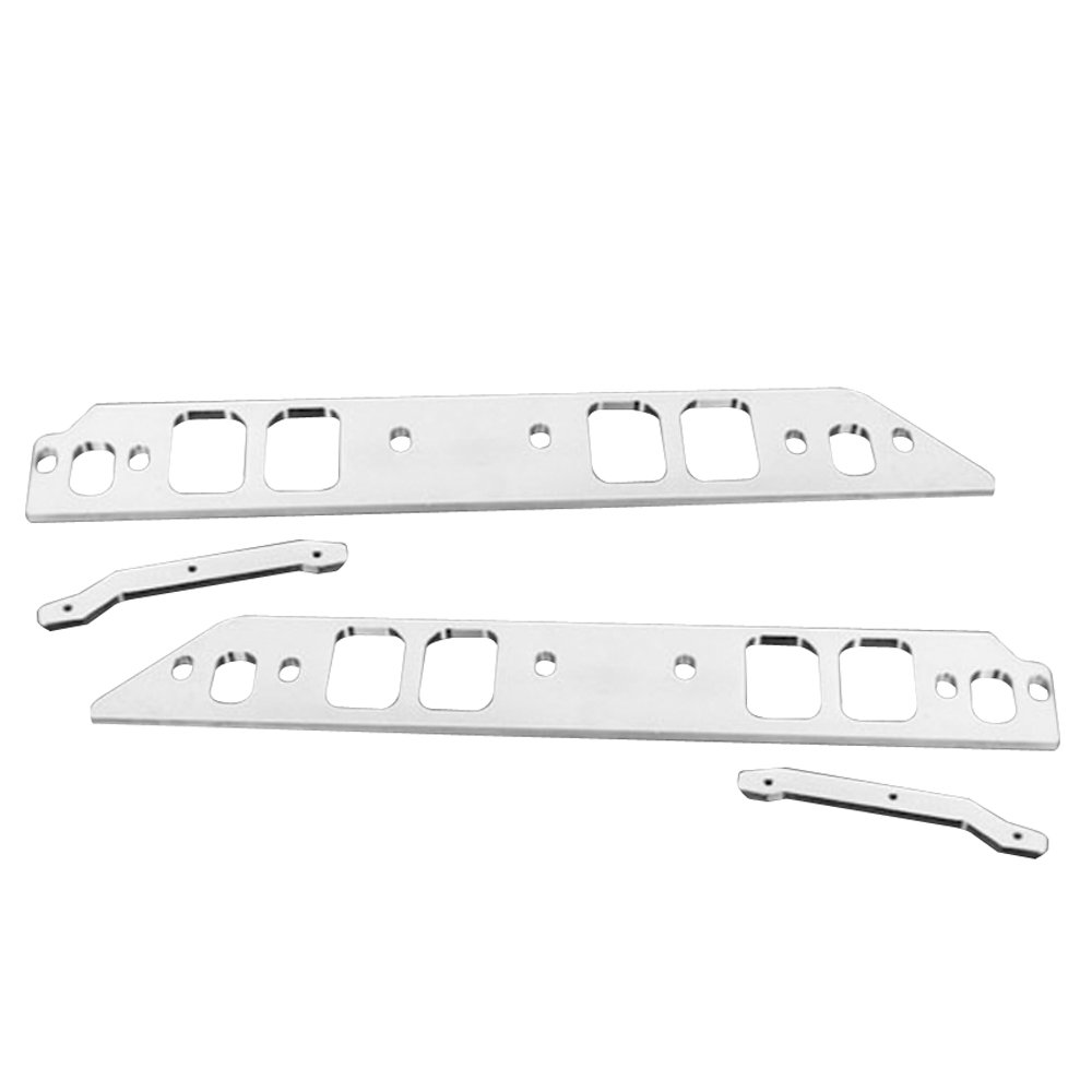 B & B Performance 60730 Big Block Chevy Intake Spacer Kit - Fits Non-Oval Port Engines - Improves Airflow & Horsepower for Racing & High-Performance Builds