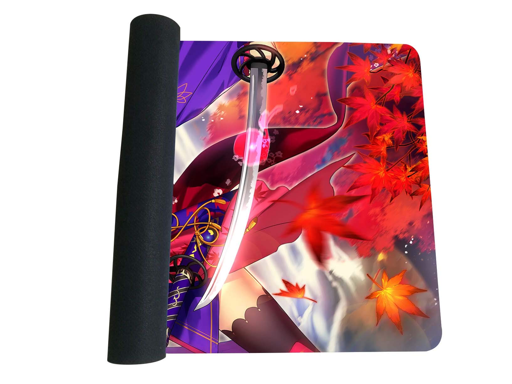 Fate Stay Night Anime Mouse Pad - Large Gaming Desk Mat for Computer & Keyboard - Saber Alter Fate Grand Order Design - Non-Slip Rubber Base (30x20cm) - Perfect for PC Gaming, Office Work & Anime Collectors