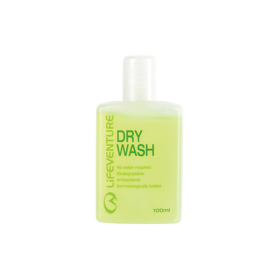 Lifeventure Dry Body Wash Gel 100ml - No-Rinse Cleansing Foam for Camping, Hiking & Travel - Waterless Shower Alternative for Outdoor Adventures
