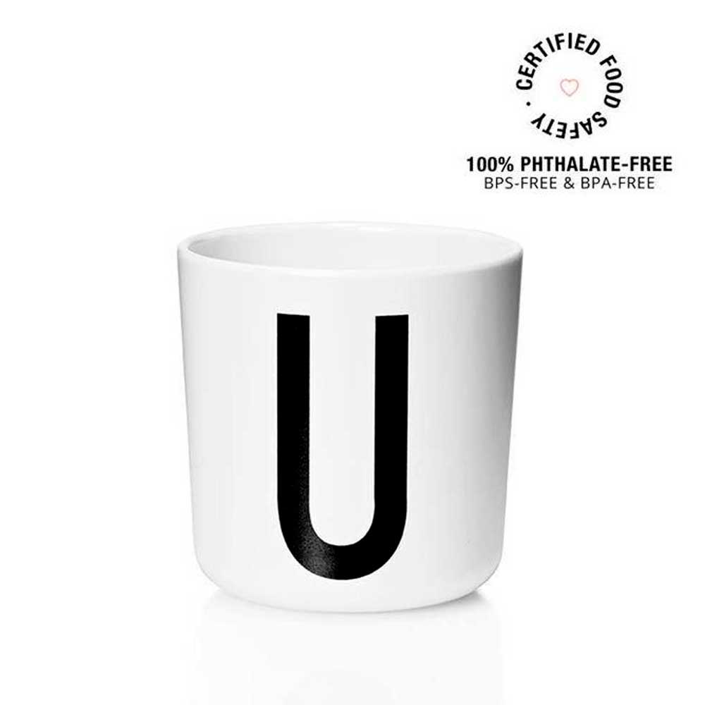 DESIGN LETTERS Melamine Cup - Durable, BPA-Free Plastic Cup for Coffee, Tea & Beverages - Perfect for Home, Office, Camping & Outdoor Use