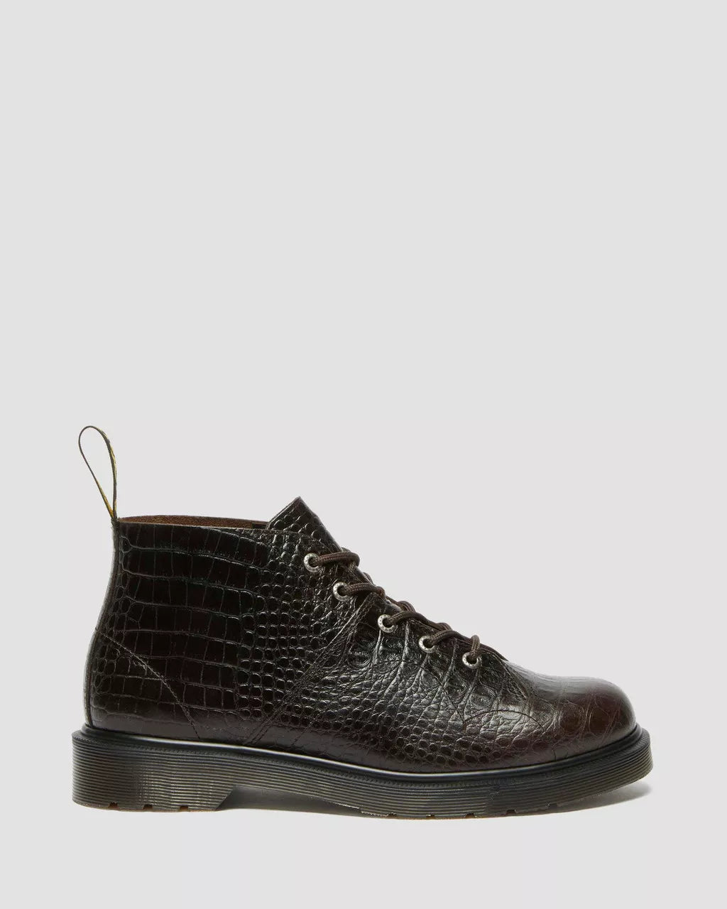 Premium Church Crocodile Embossed Aniline Leather Ankle Boots for Women - Stylish & Comfortable Dress Shoes for Church, Weddings & Formal Occasions