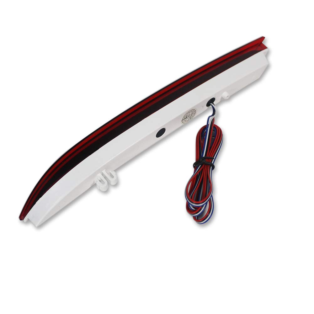 2015-2017 Ford Mustang LED Rear Bumper Reflectors - Red Lens Brake Tail Lights & Fog Lamps | Upgrade Your Mustang's Rear Lighting for Enhanced Safety & Style | Perfect for Night Driving, Car Shows & Custom Builds