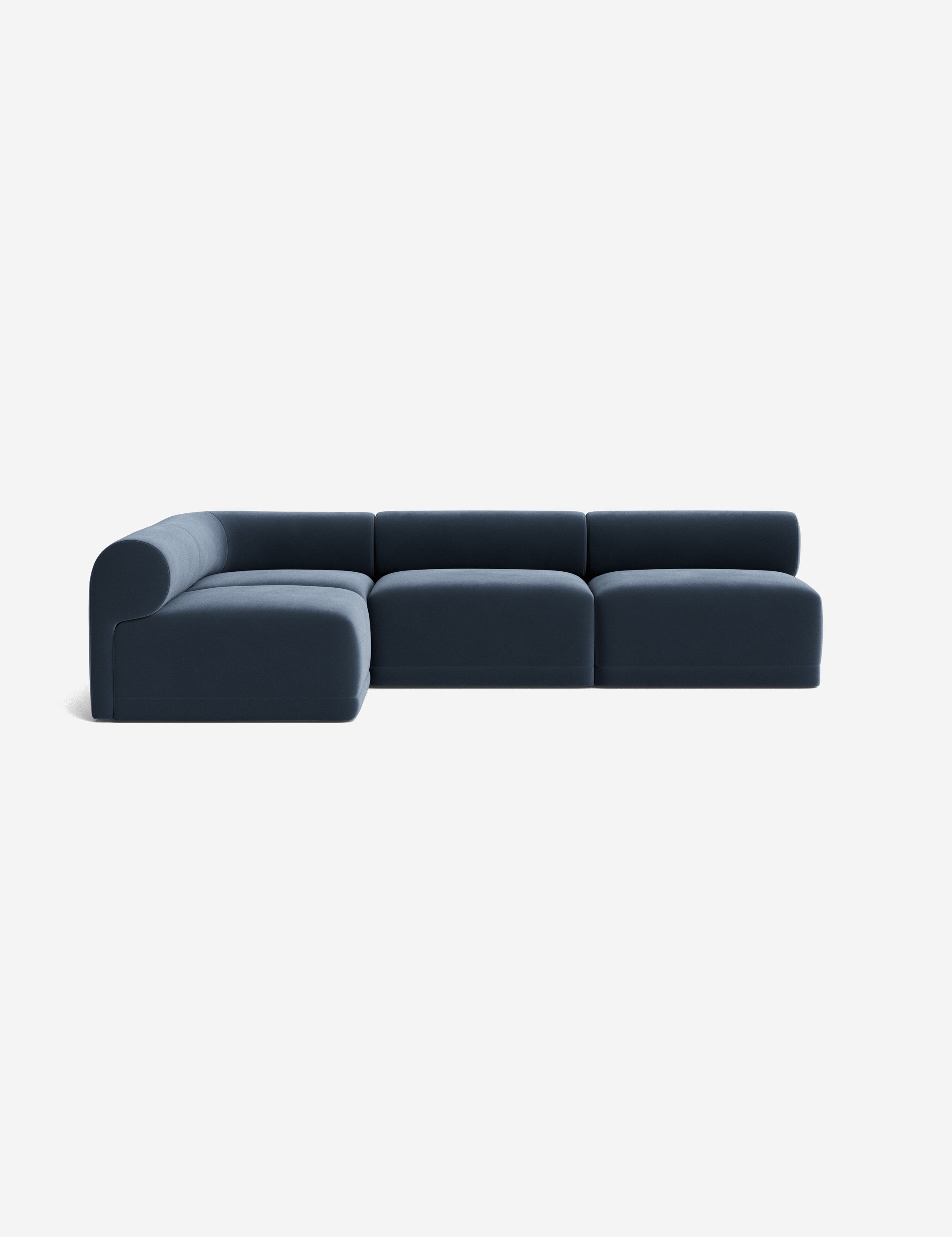 Blue Modern Velvet
