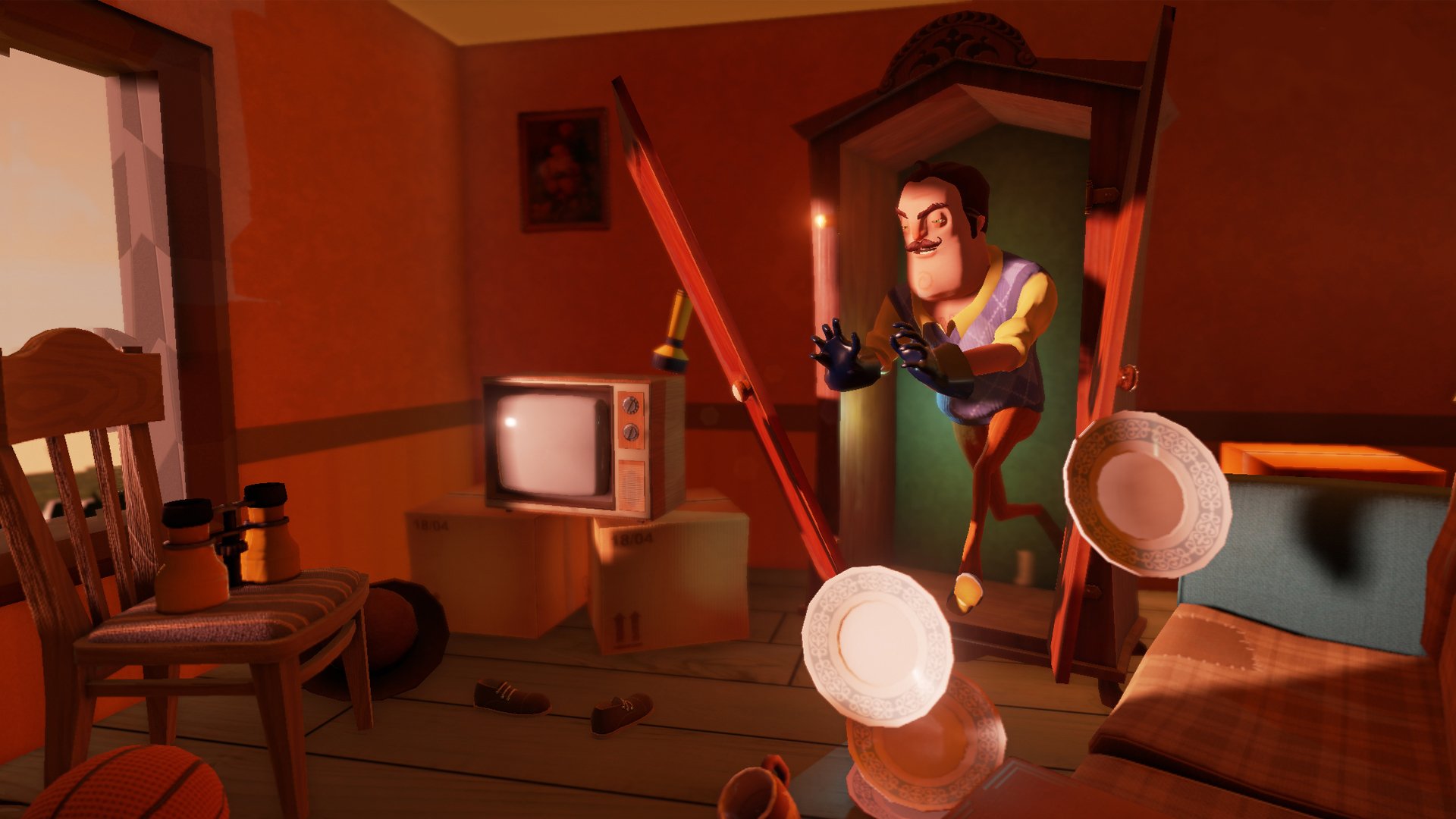 Hello Neighbor Game for Nintendo Switch - Fun Family Horror Adventure Game for Kids & Adults - Perfect for Home Entertainment & Party Gaming