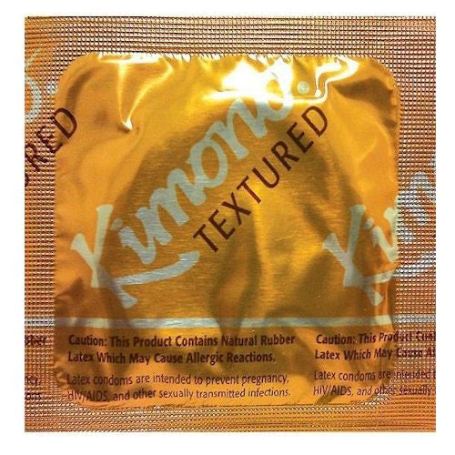 Kimono Textured Condoms Ultra Thin & Strong - Kimono Brand for Enhanced Sensitivity & Pleasure | Perfect for Romantic Nights & Special Occasions