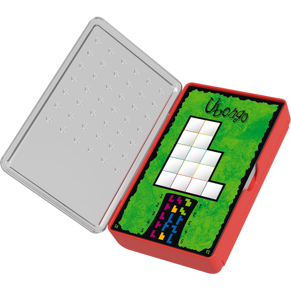 Ubongo: Fast-Paced Family Board Game for Kids & Adults - Perfect for Parties, Travel & Brain Training