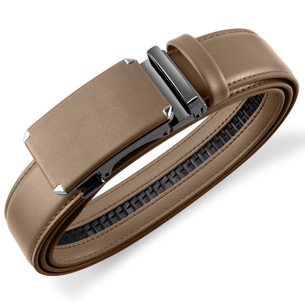 DOOPAI Men's Ratchet Dress Belt - 1 3/8