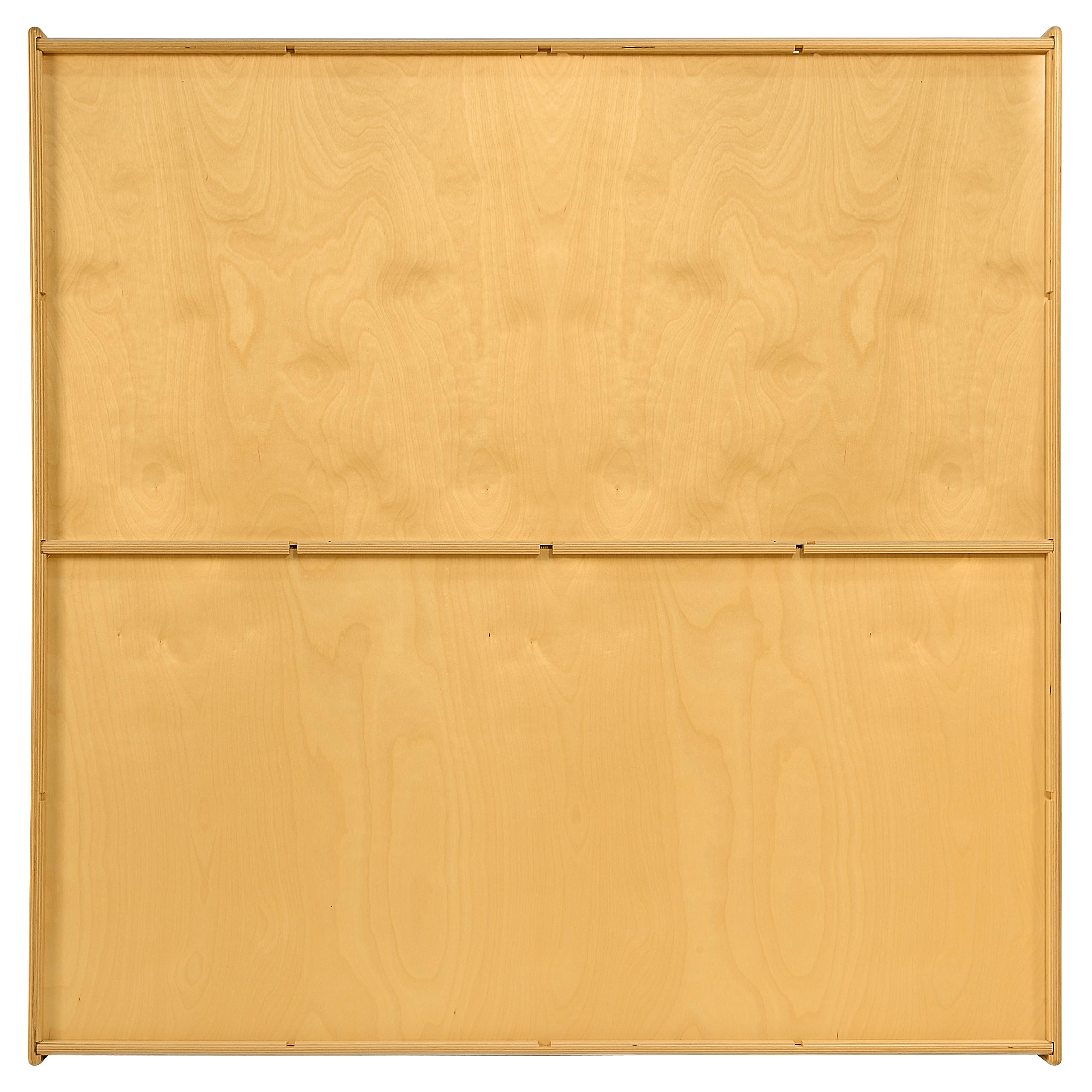 Contender 16 Big Cubby Section Storage Cabinet - Natural Finish Montessori Toy & Craft Supply Organizer | Made in USA | Perfect for Playrooms, Classrooms & Home Organization