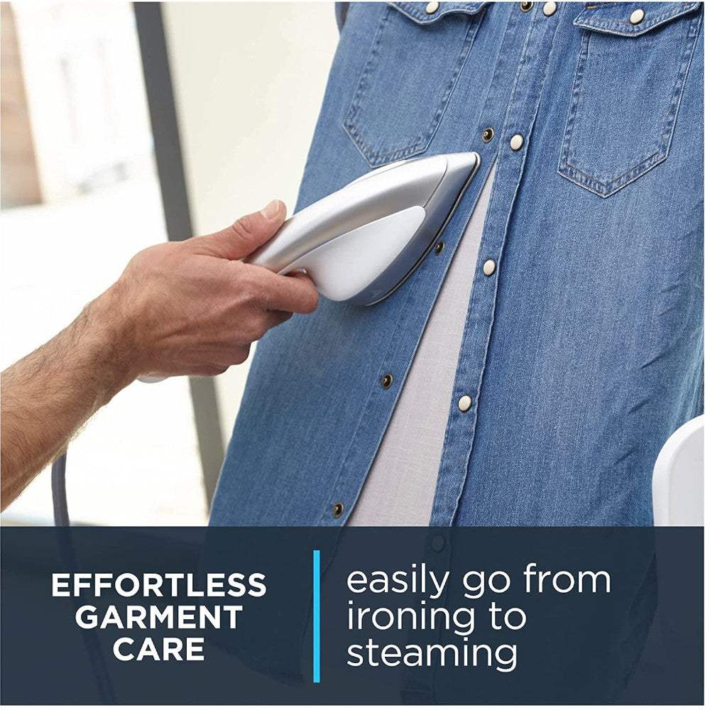 ROWENTA IXEO All-in-One Garment Care Steamer - QR1411 | Portable Fabric Steamer for Clothes, Curtains & Home Use | Blemished Packaging with Full Warranty | Perfect for Travel, Weddings & Daily Outfits