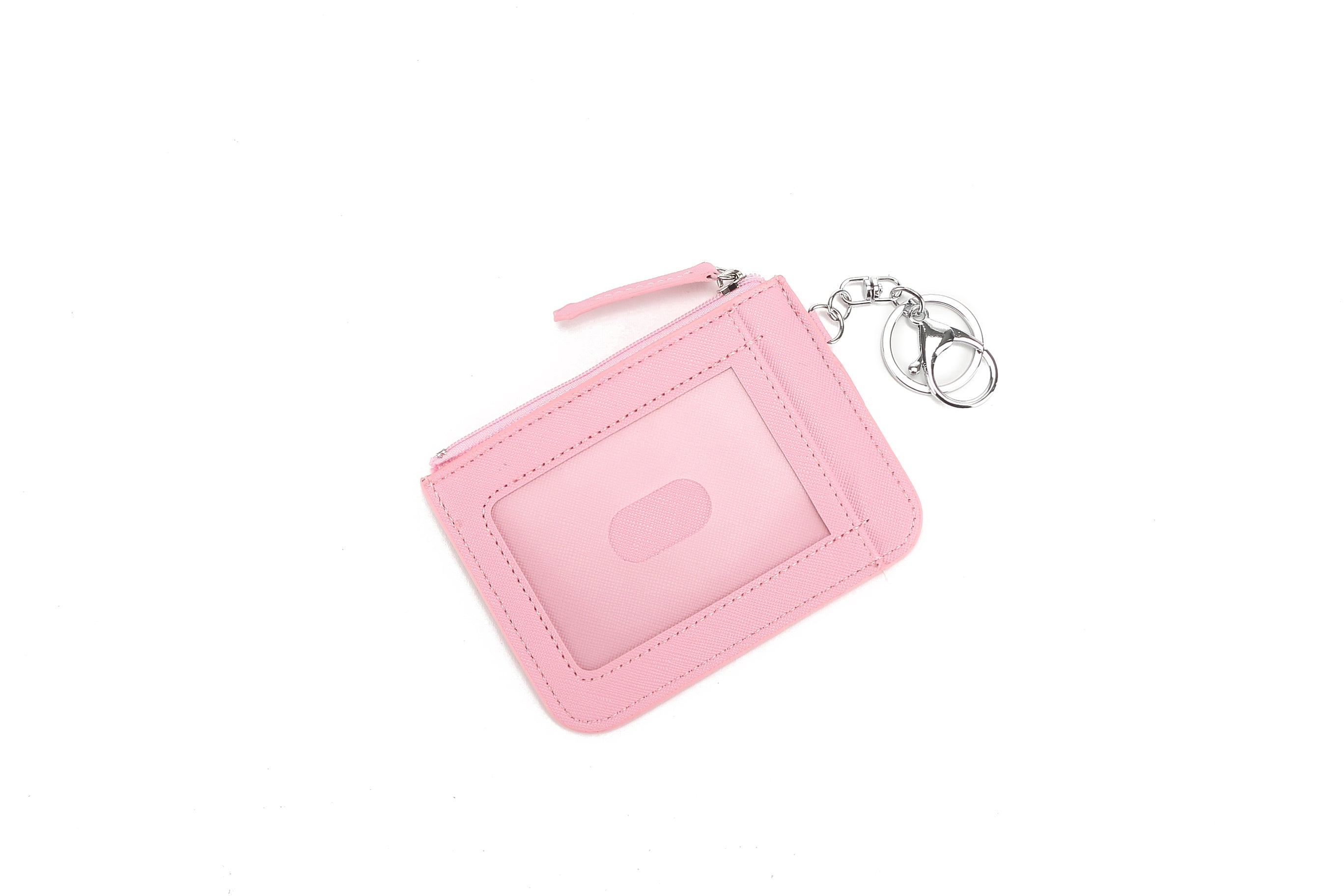 Hawaiian Hula Girl Pink Card Holder - Slim Wallet for Credit Cards & ID - Perfect for Beach, Travel, and Everyday Use