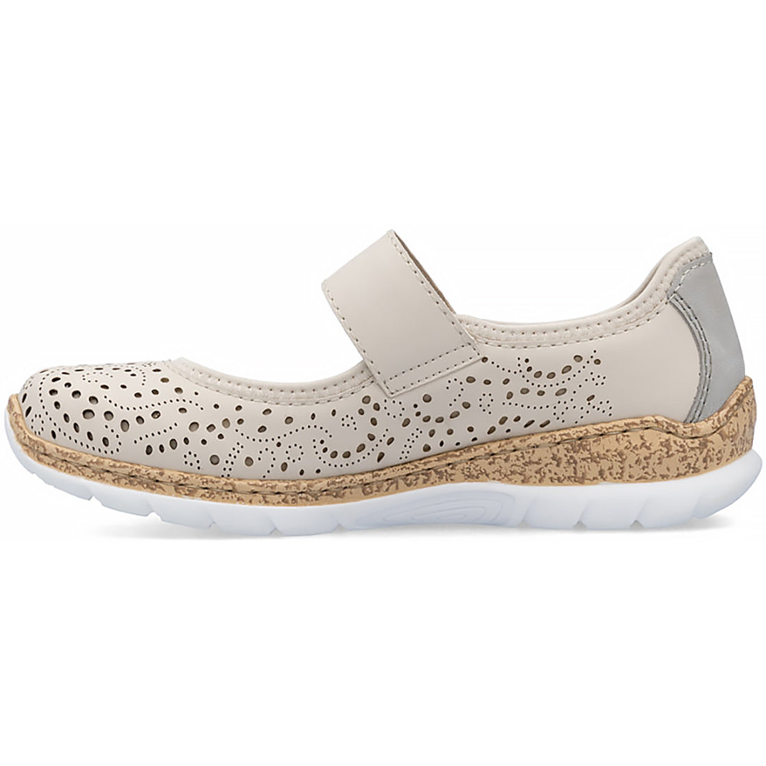Rieker Nikita N4299 Women's Comfortable Slip-On Loafers for Work, Walking & Casual Wear - Lightweight & Stylish Shoes for Everyday Use