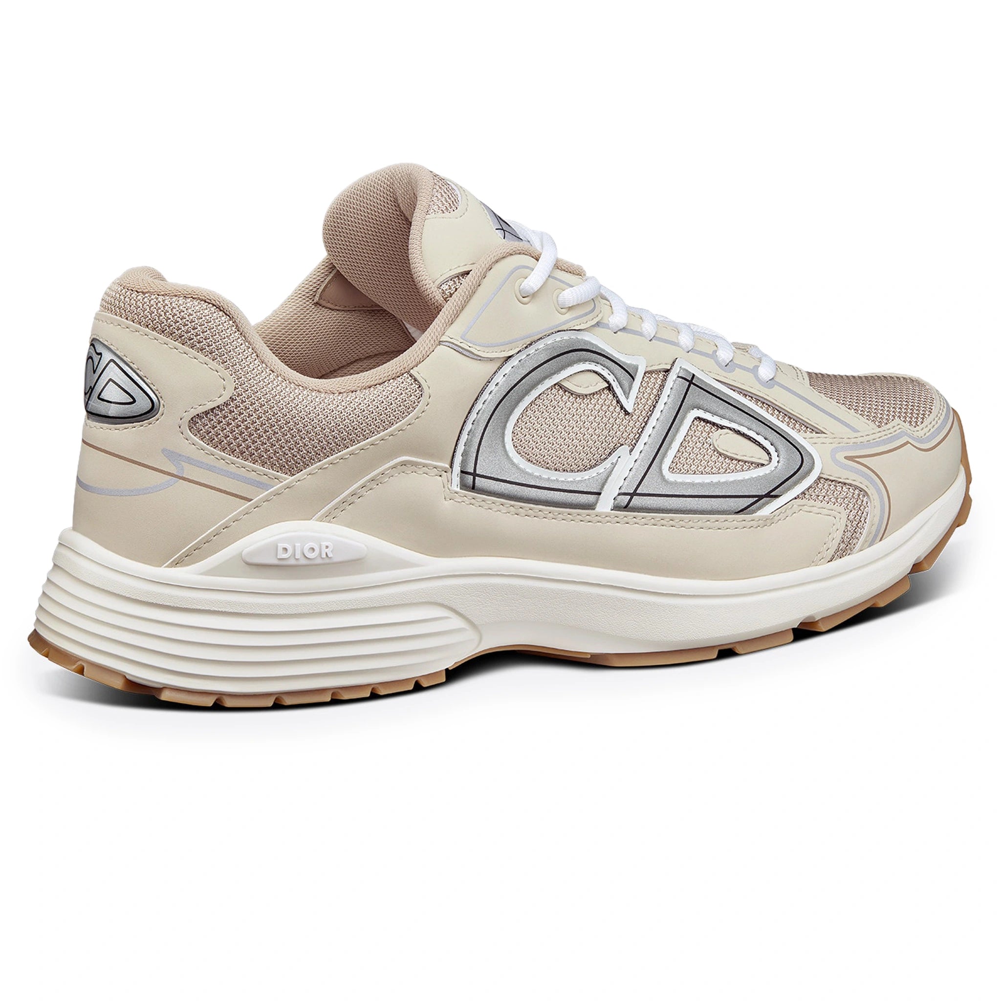Dior B30 Mesh Cream White Sneakers - Men's Luxury Fashion Shoes for Casual Wear & Street Style