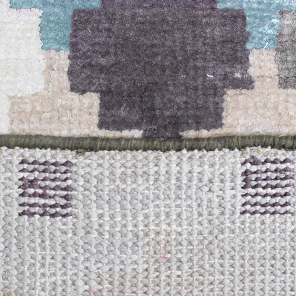Handmade Dreams Eastern Hand Knotted Rug - Premium Wool Area Rug for Living Room, Bedroom & Dining Room - Traditional Oriental Design Home Decor