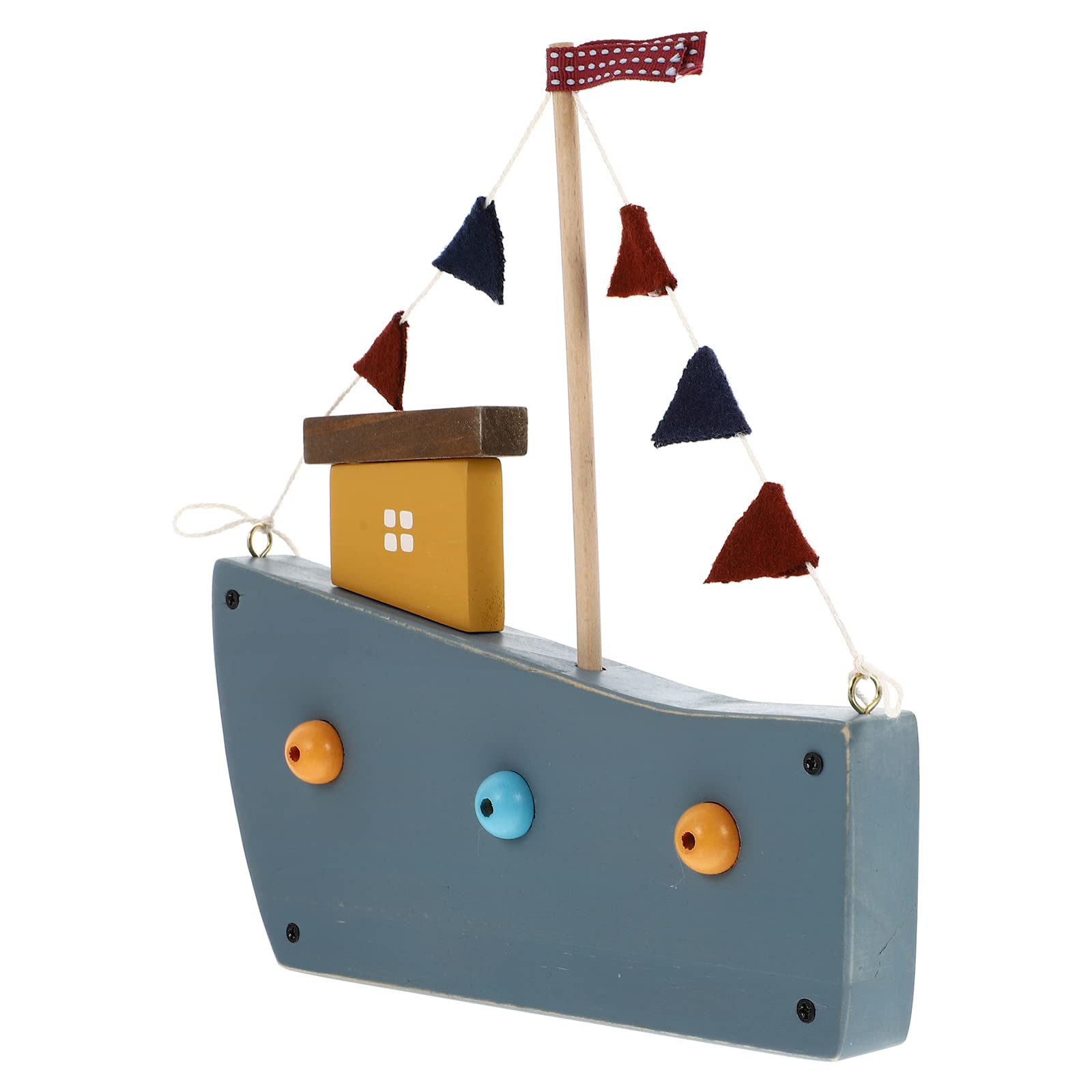ULTNICE Novel Sailboat Craft - Handmade Living Room & Kids Room Decor, Desktop Ornament for Home Office | Perfect Gift for Nautical Lovers & Beach House Decor