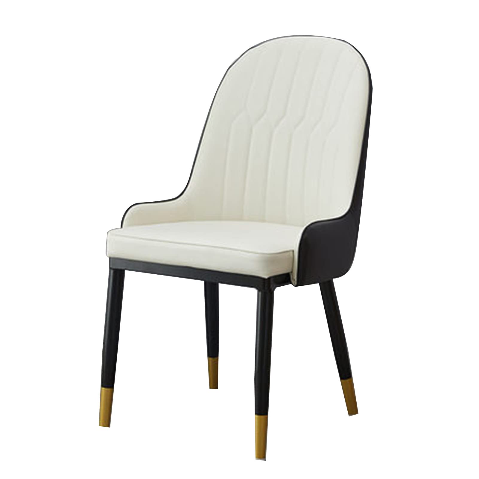 Modern Light Luxury Backrest Dining Chair - Nordic Style Cafe Hotel Leisure Chair, Simple Contemporary Sofa Stool for Manicure & Makeup - Perfect for Home, Office, Salon and Restaurant Use