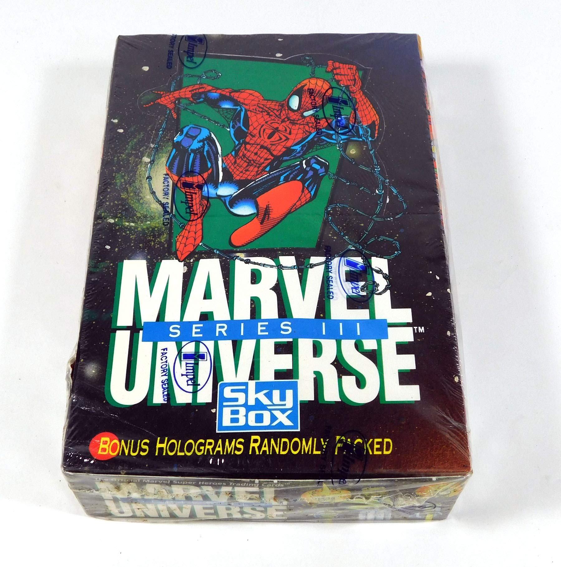 Marvel Universe Series III 3 Trading Cards Box - 36 Count by Skybox | Collectible Marvel Trading Cards for Superhero Fans | Perfect for Collecting, Trading, and Displaying