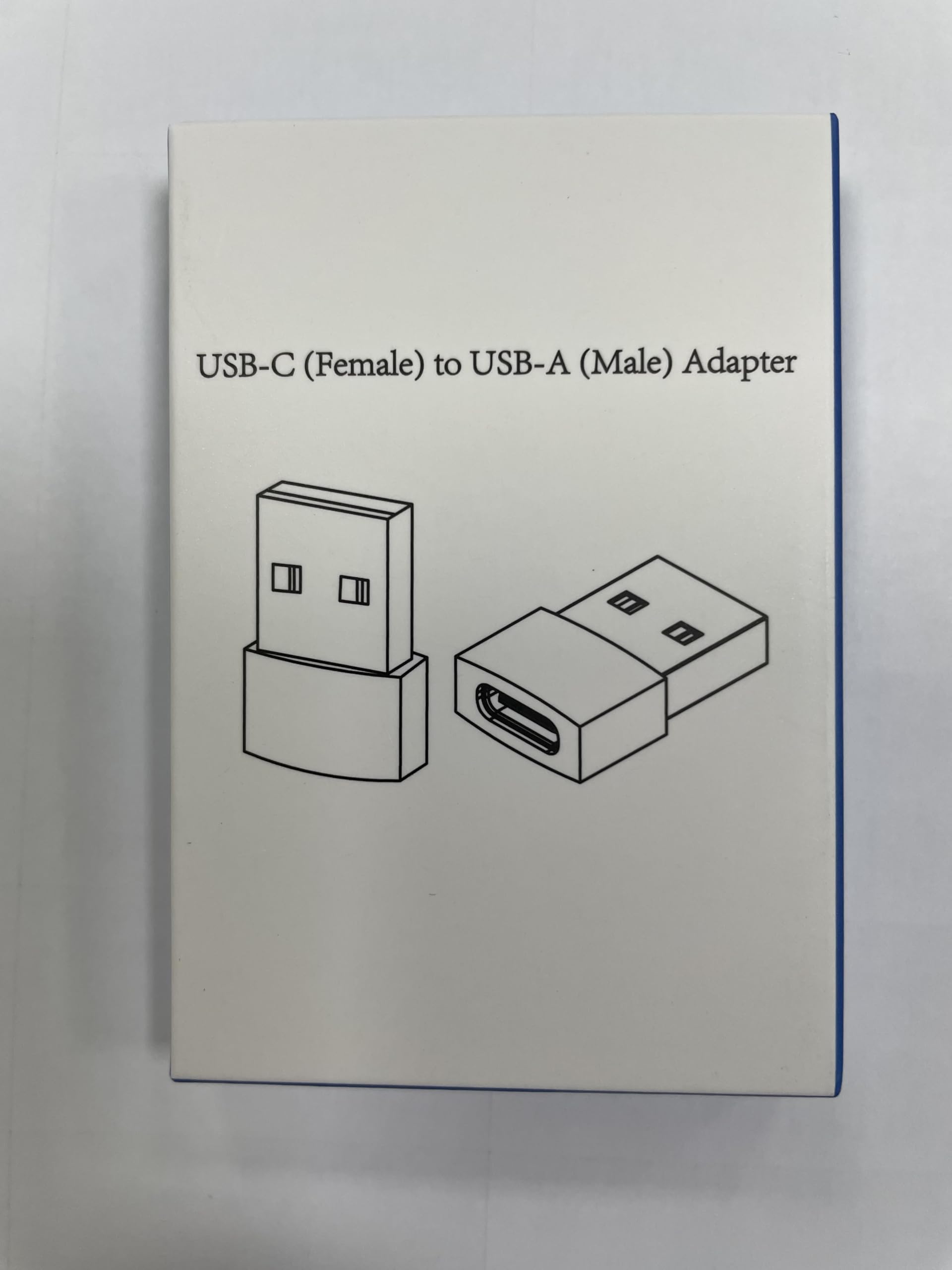 2-Pack USB C to USB Adapter - Zinc Alloy Type C Female to A Male Charger Converter for iPhone 15/14/13/12 Pro Max/Plus, Apple Watch, AirPods, CarPlay & Galaxy S23/S24 (Rose Gold) - Perfect for Travel, Office & Car Charging