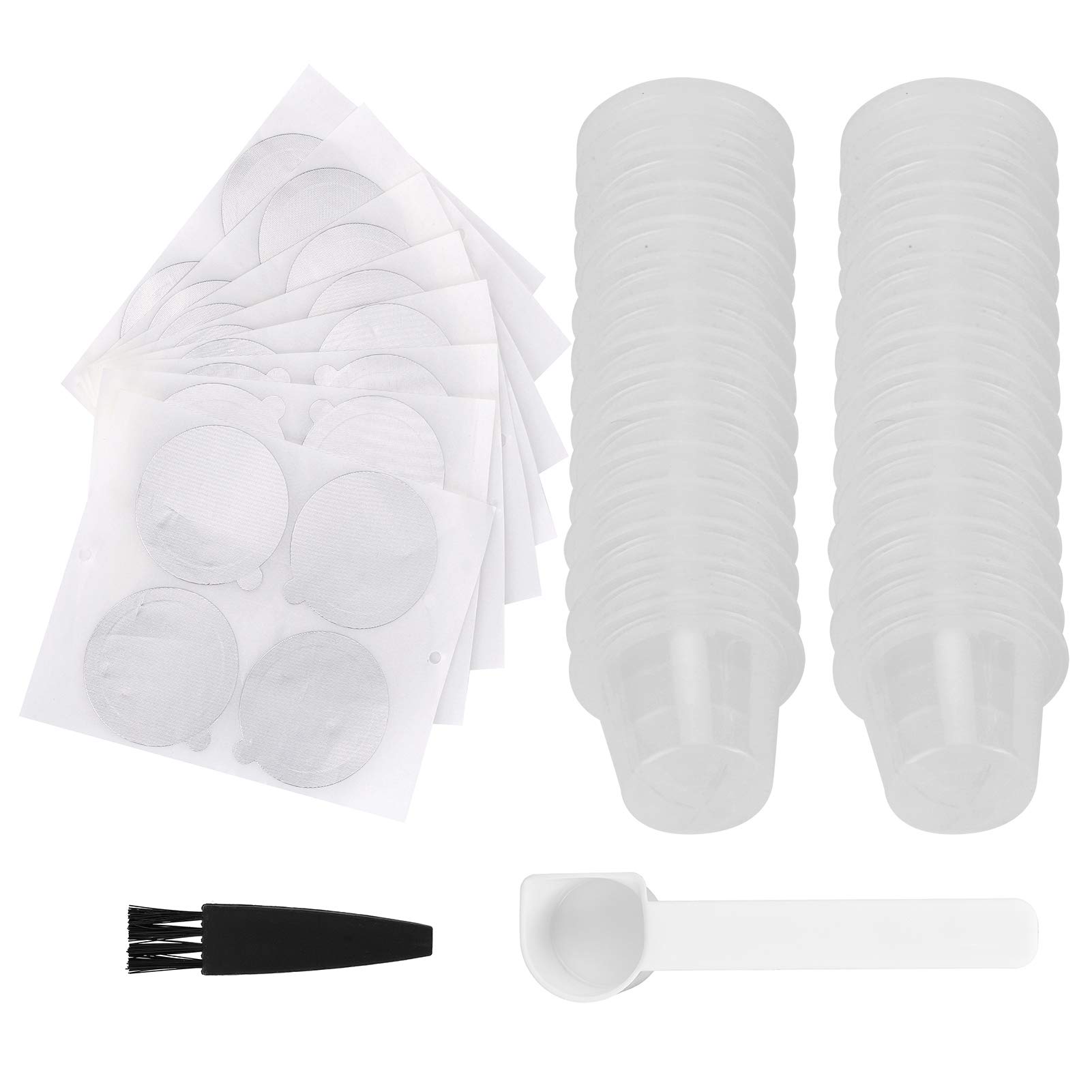 Premium Coffee Capsule Set - Compatible with Disposable Coffee Capsule Shells, Includes Coffee Powder & Filter Cup Kit - Perfect for Home & Office Use