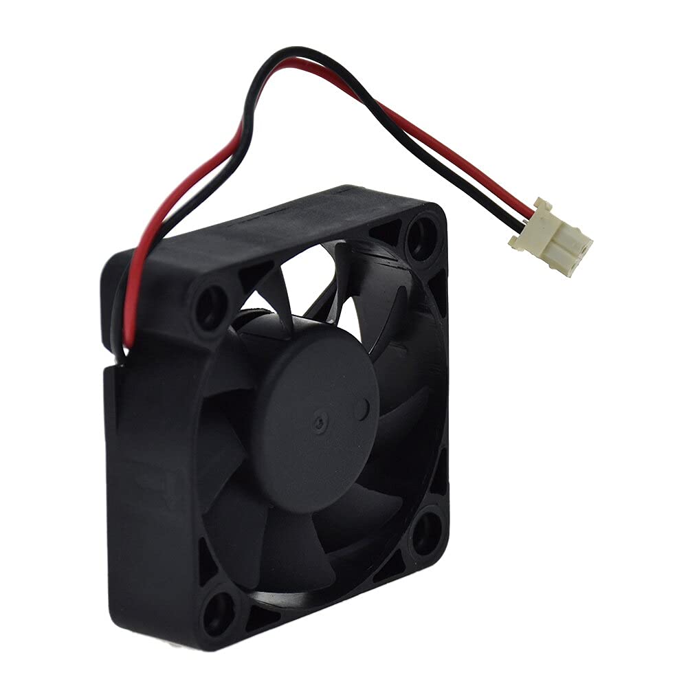 12V 0.14A 50x50x15mm 2-Pin Cooling Fan for Samsung DVD Player - XFAN RDM5015S Replacement, Computer Processor Cooler, Heatsink Fan for PC Cooling (Ideal for Electronics Cooling, Home Theater Systems & Gaming PC Builds)