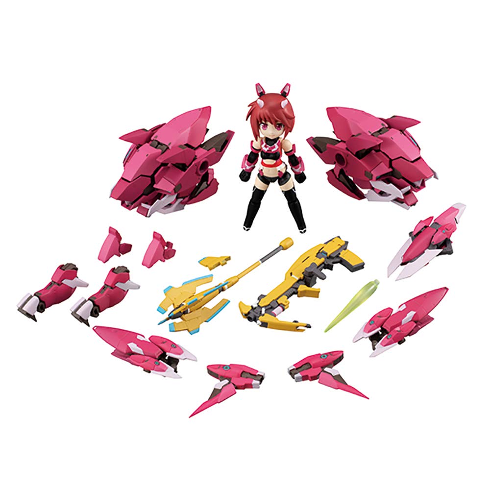 Megahouse Desktop Army Alice Gear Aegis HIMUKAI RIN Action Figure - Multiple Colors - Collectible Anime Model for Display & Gaming Enthusiasts