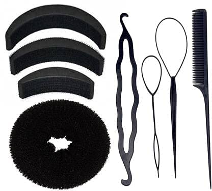 LYTIX Professional Hair Braiding Kit - 3-Piece Set with 8 Hair Styling Tools for Women & Girls | Perfect for Cornrows, Box Braids & Protective Hairstyles
