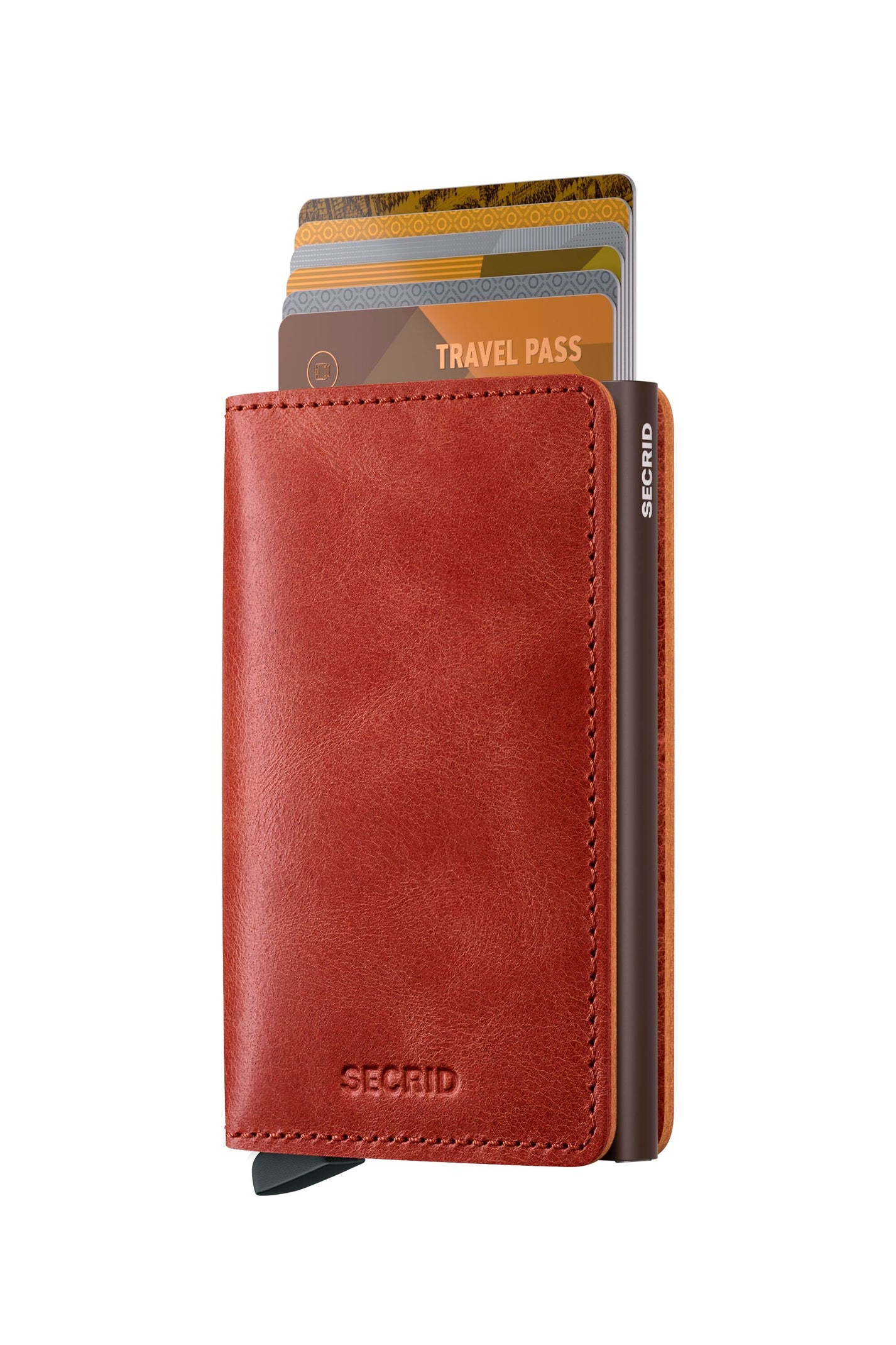SECRID Slimwallet Vintage - RFID Blocking Leather Wallet for Men & Women | Compact & Stylish Card Holder for Everyday Use, Travel & Business