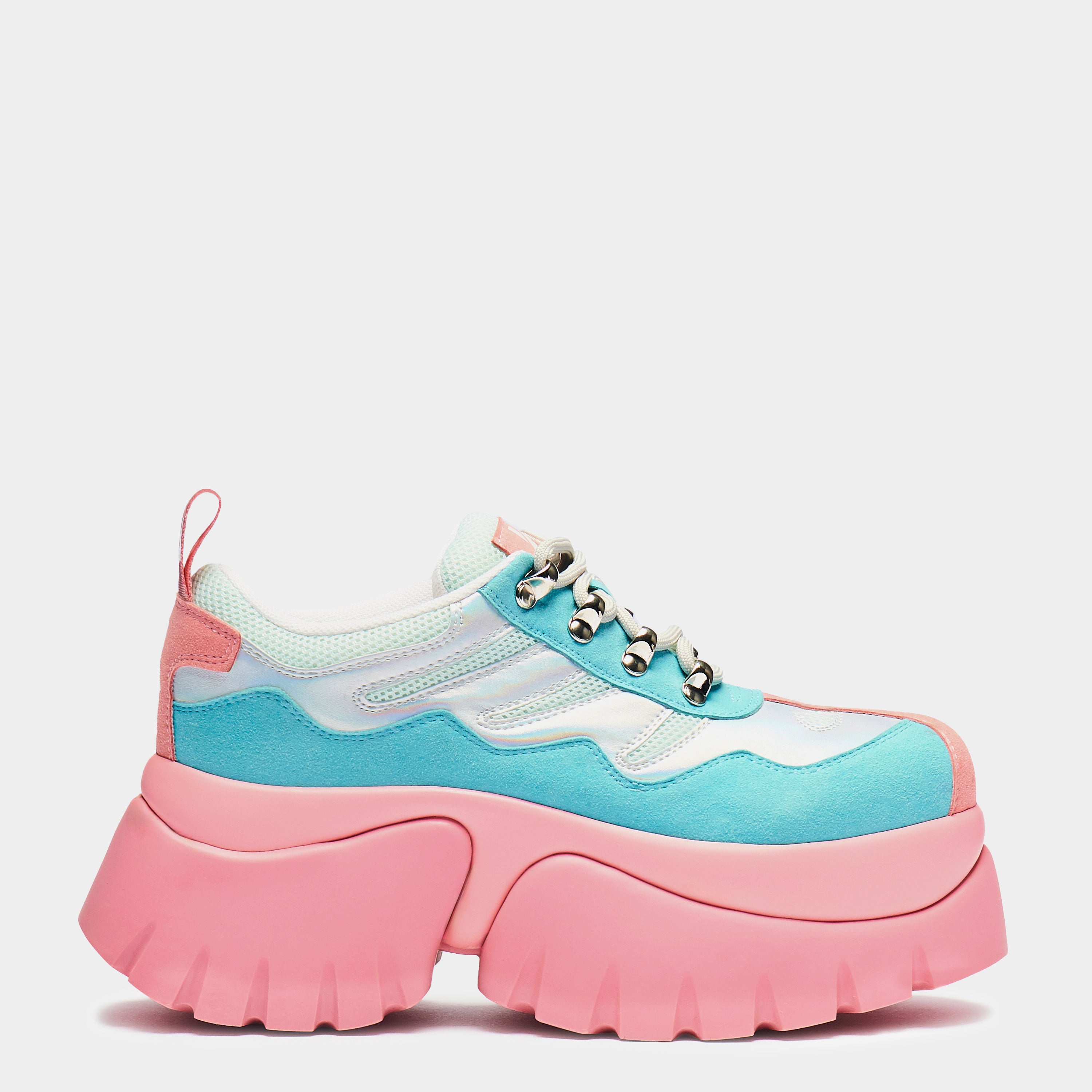 Infinity Zone Chunky Sneakers for Women - Trendy Pink Platform Shoes for Casual Wear, Street Style & Everyday Comfort