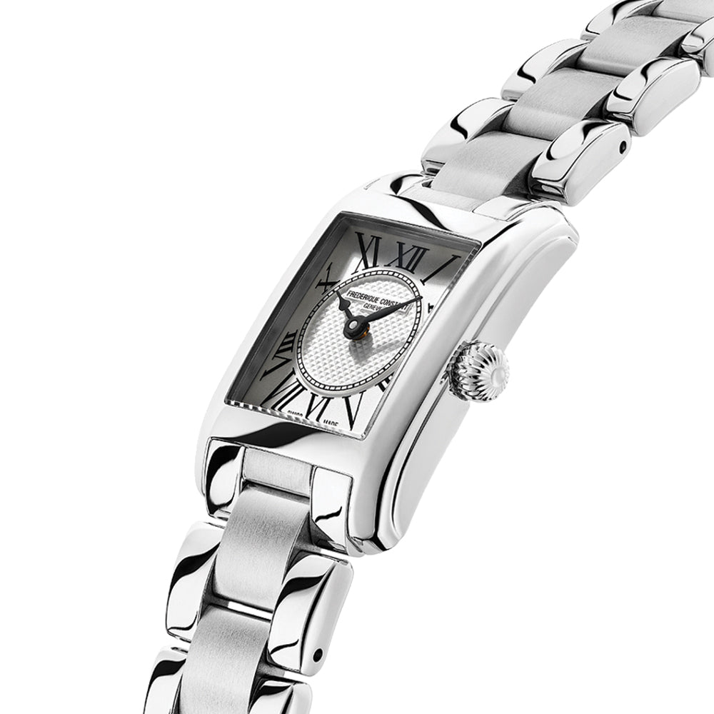 Classic Carrée Ladies 23mm Silver Bracelet Watch - Elegant Fashion Accessory for Women, Perfect for Office, Party & Everyday Wear
