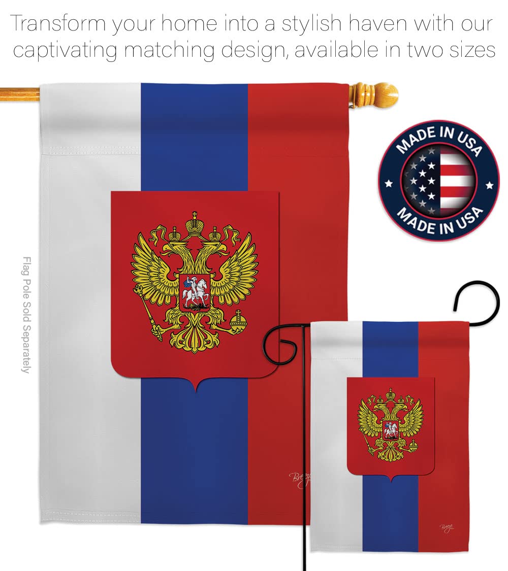 Russia Nationality House Flag Set 28