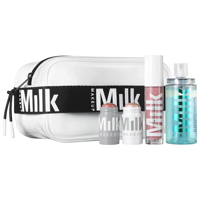 MILK MAKEUP The Werks Complete Makeup Set - Vegan & Cruelty-Free Cosmetics Kit for Everyday Glam & Special Occasions