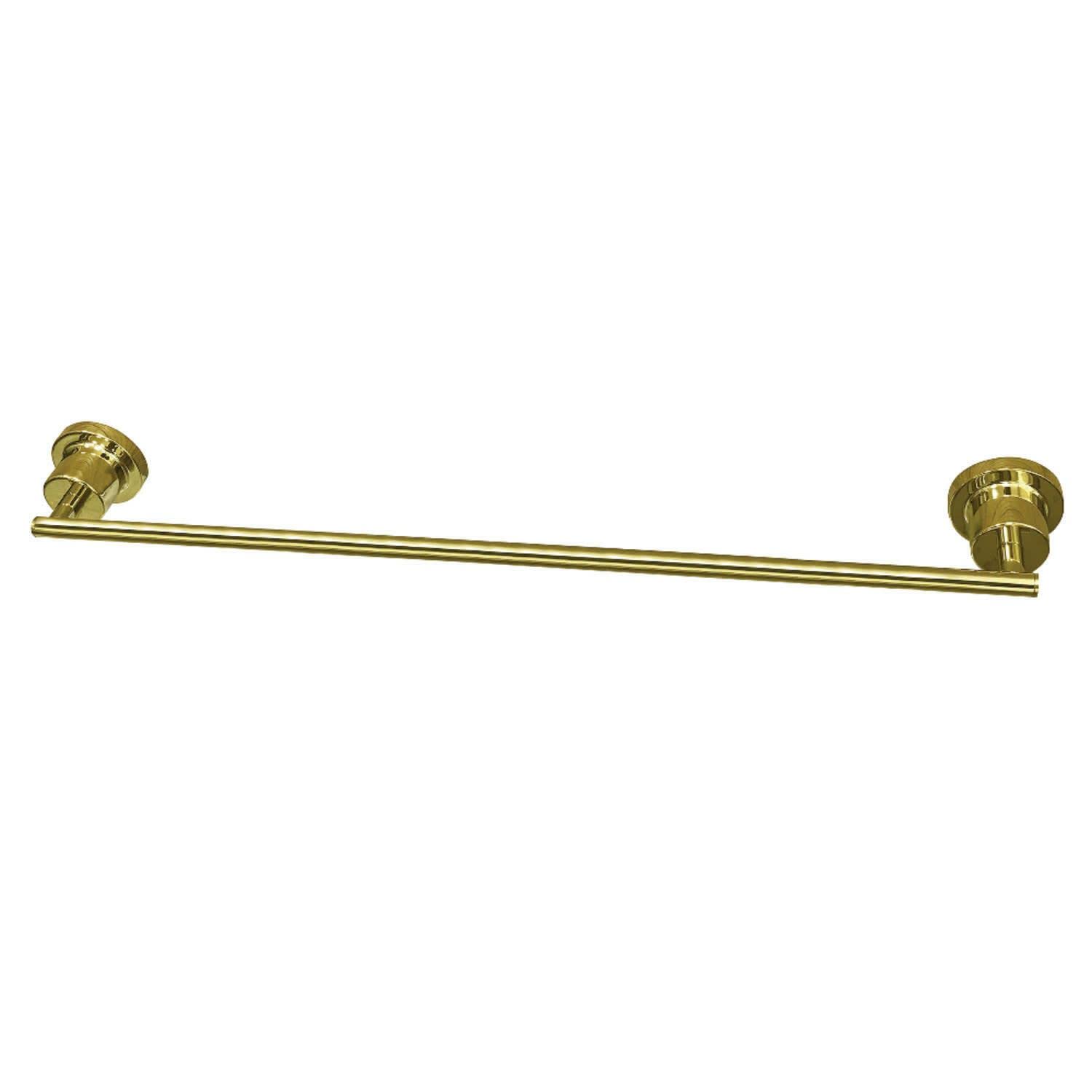 Stainless Steel Towel Bar - Wall Mounted Bathroom & Kitchen Towel Holder for Hand & Dish Towels - Rustproof & Durable Home Improvement Storage Solution (Perfect for Bathrooms, Kitchens, and Laundry Rooms)